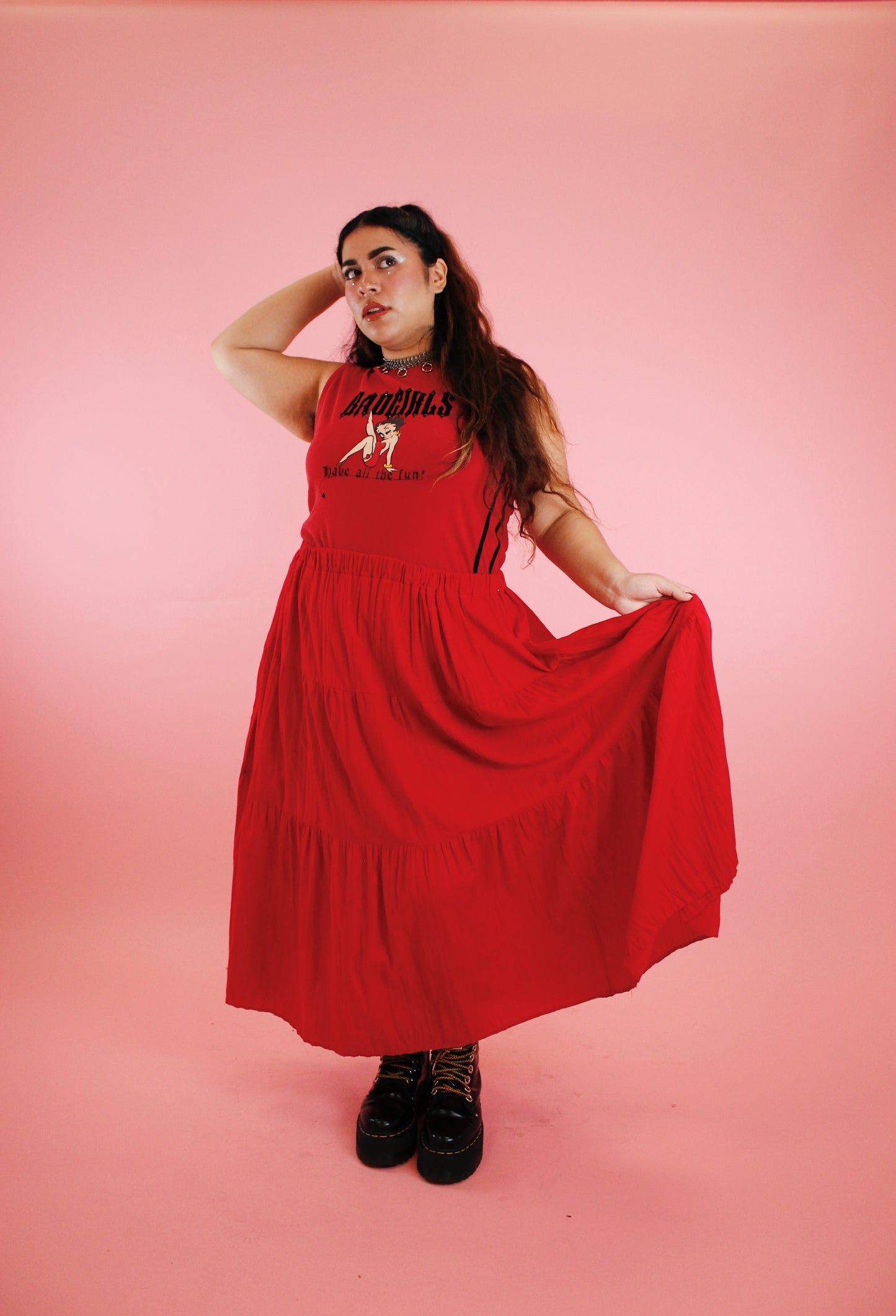 1990s Very Cherry Skirt