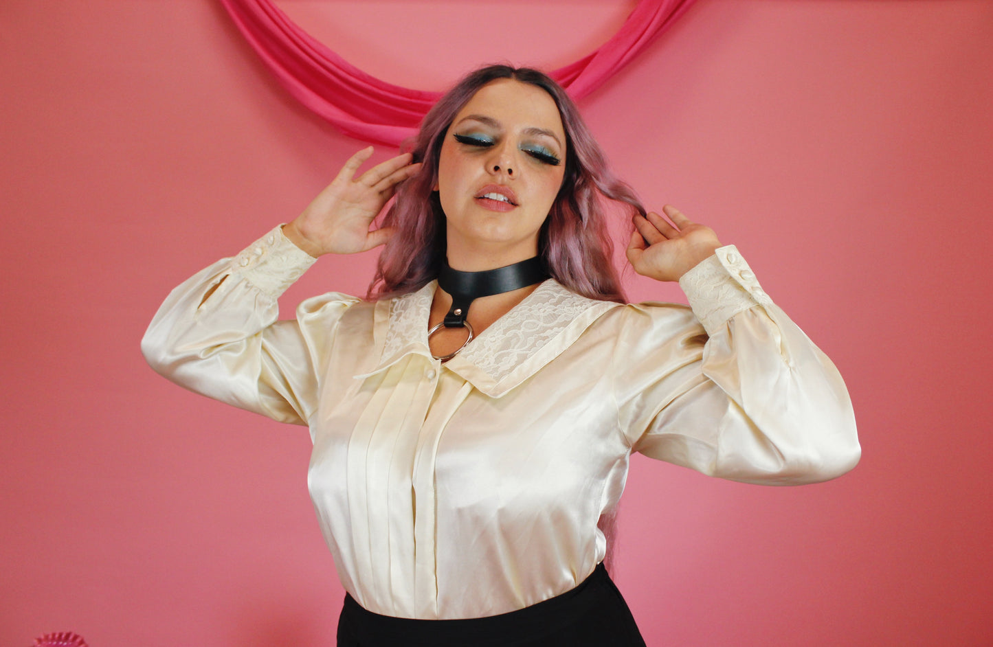 1980s Babygirl Button Up