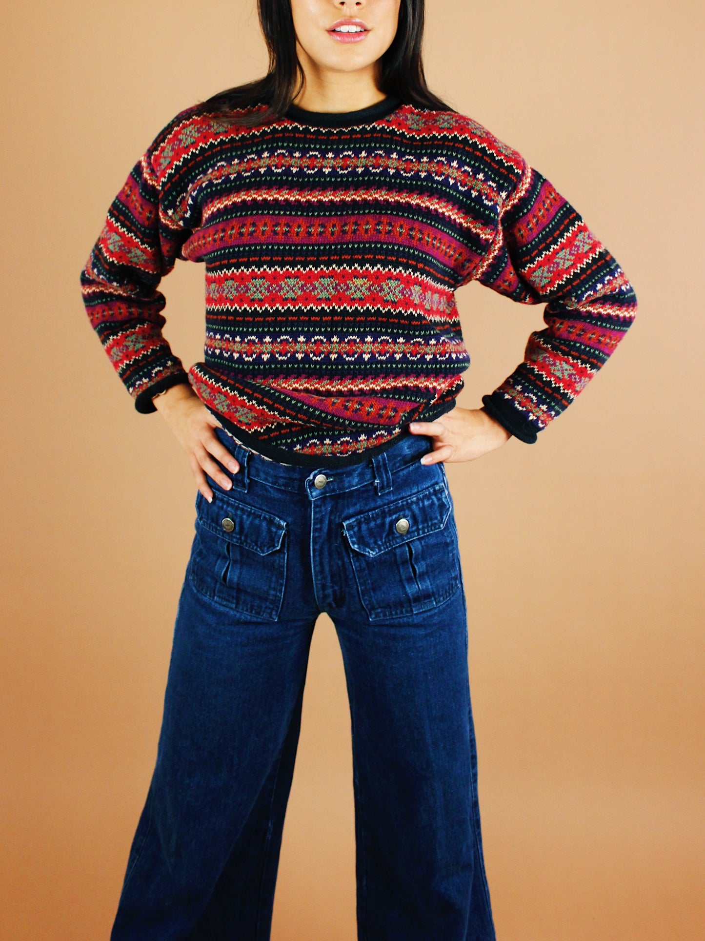 1990s Wide Leg Cargo Jeans