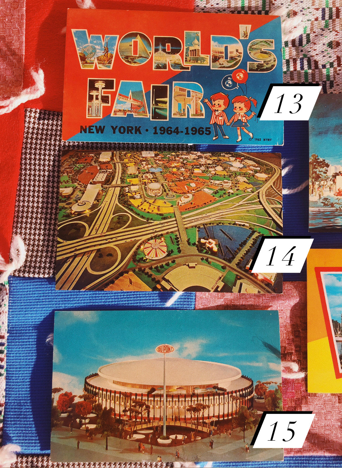 1960s New York Fair Postcards