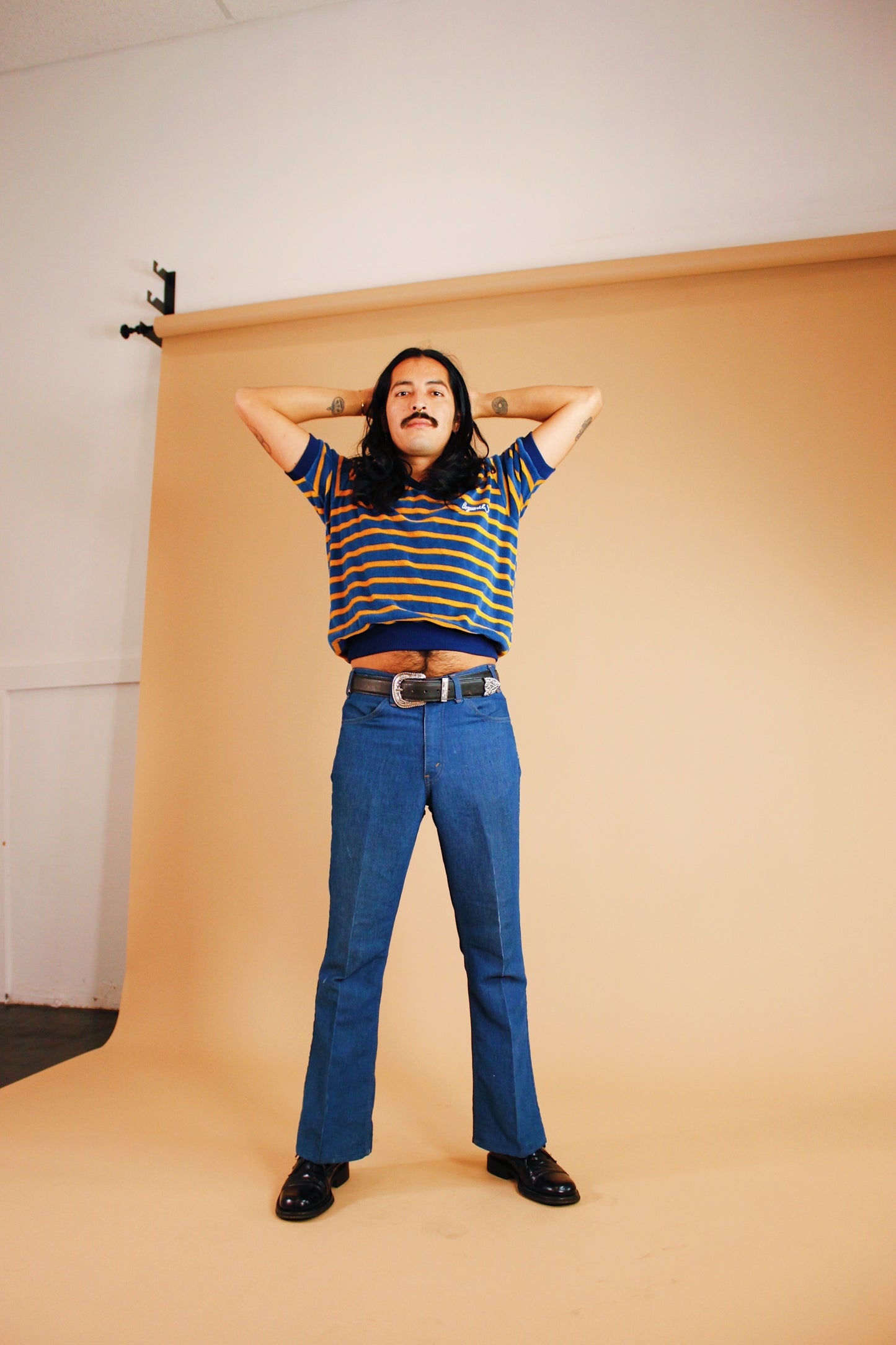 1970s/80s Striped Terry Tee
