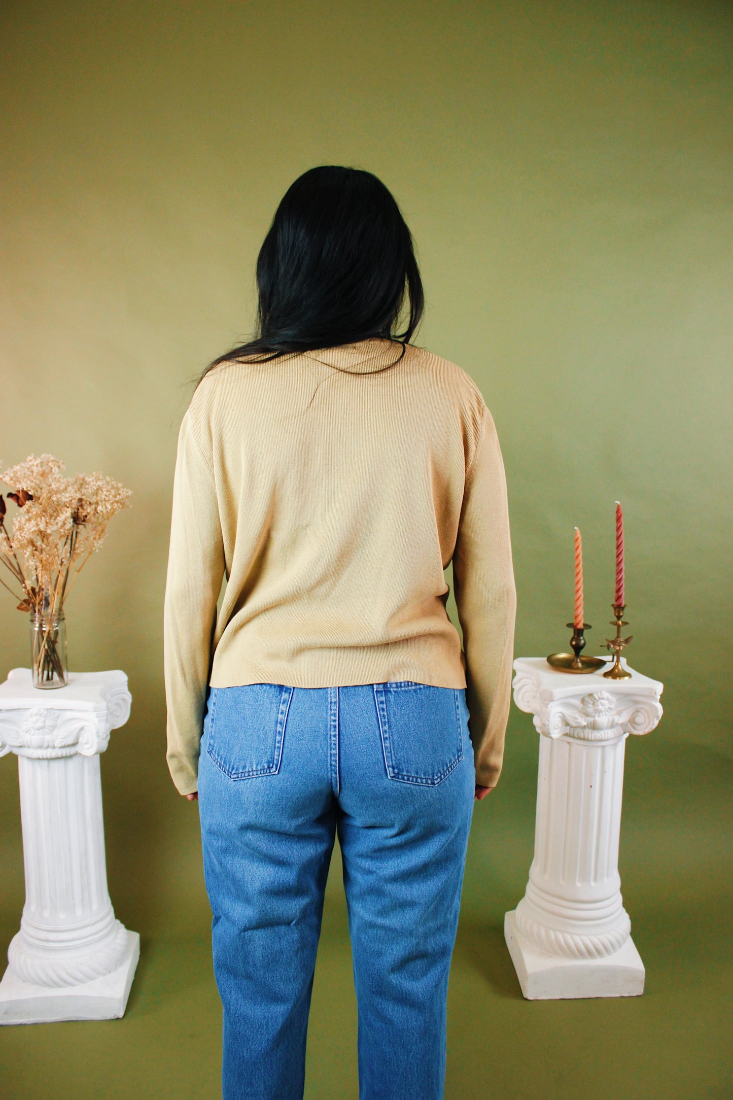 1990s Neutral Cardigan