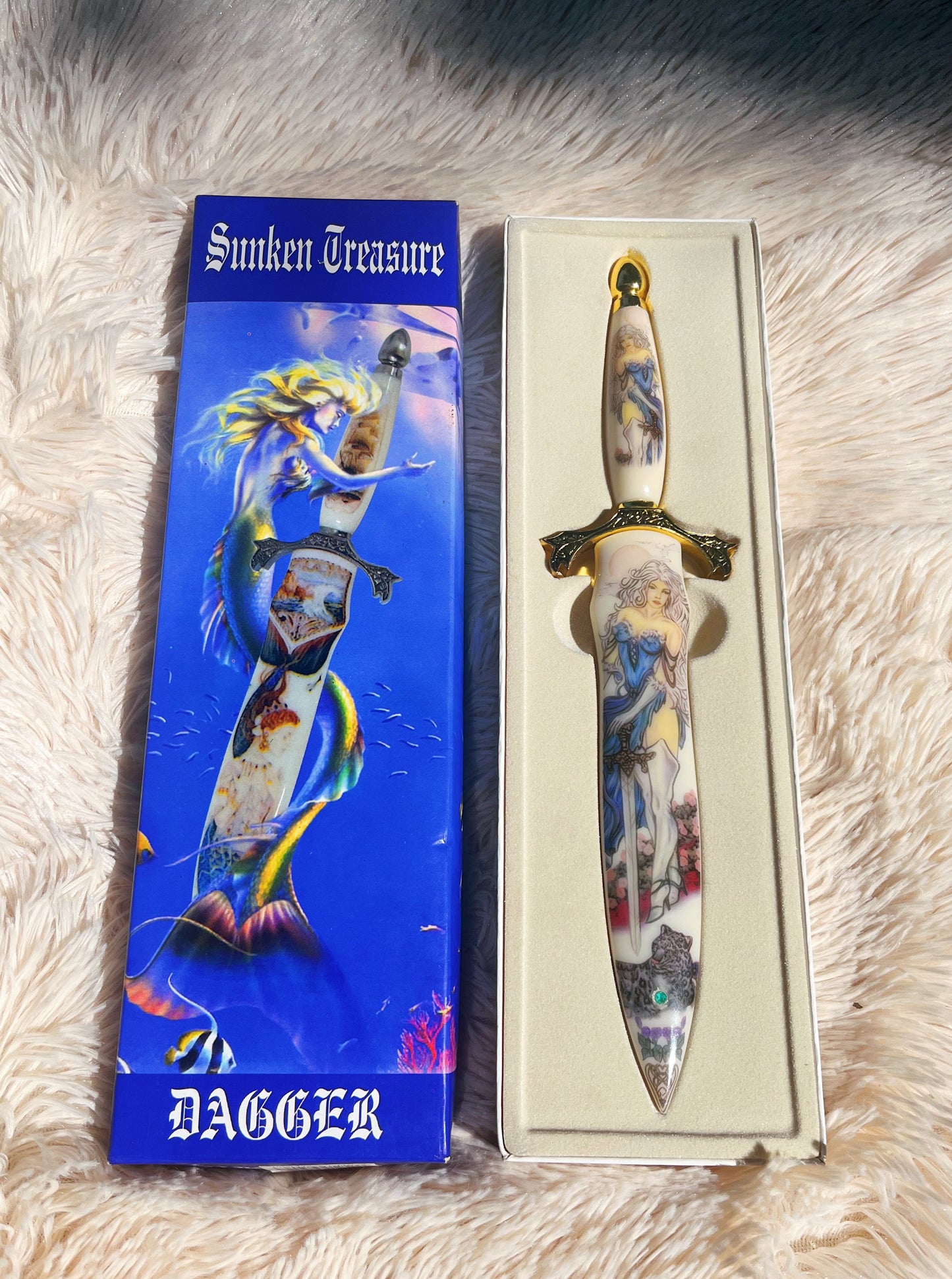 1980s/90s Ice Princess Dagger