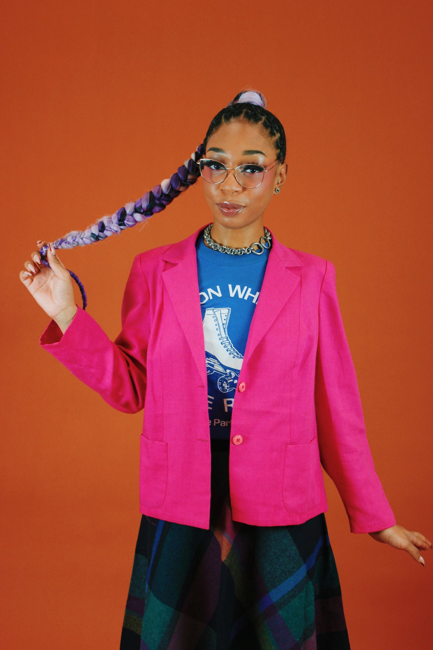 1980s Heathers Hot Pink Blazer