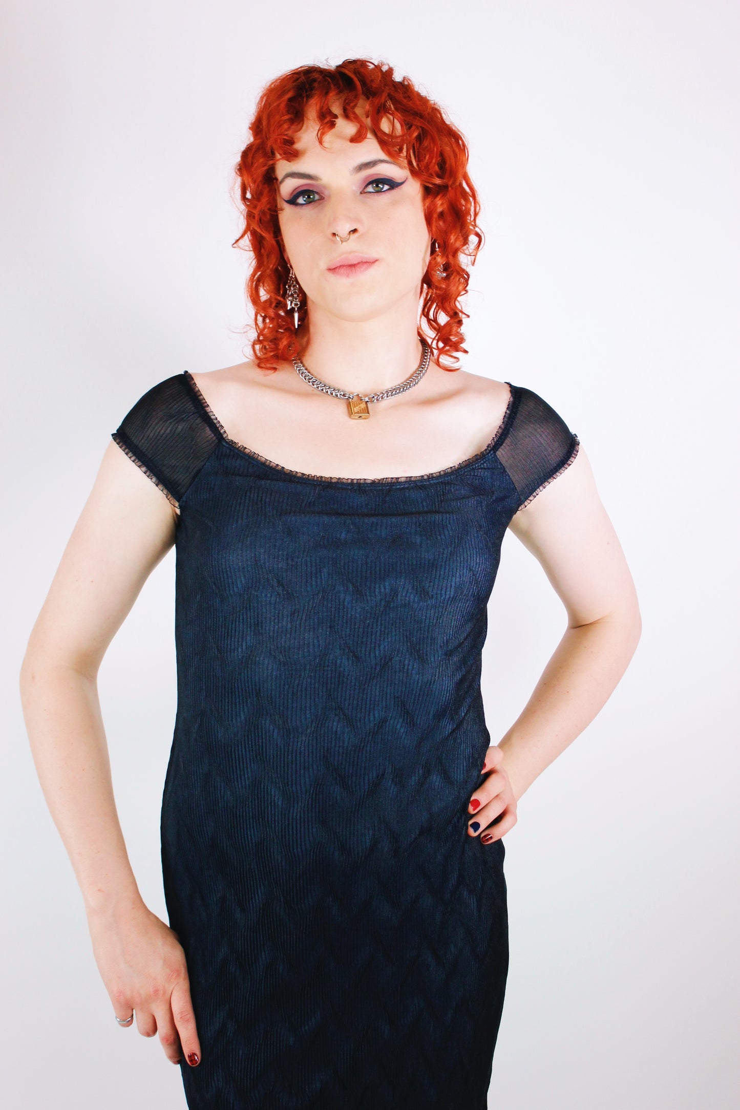 1990s Rampage Midi Dress