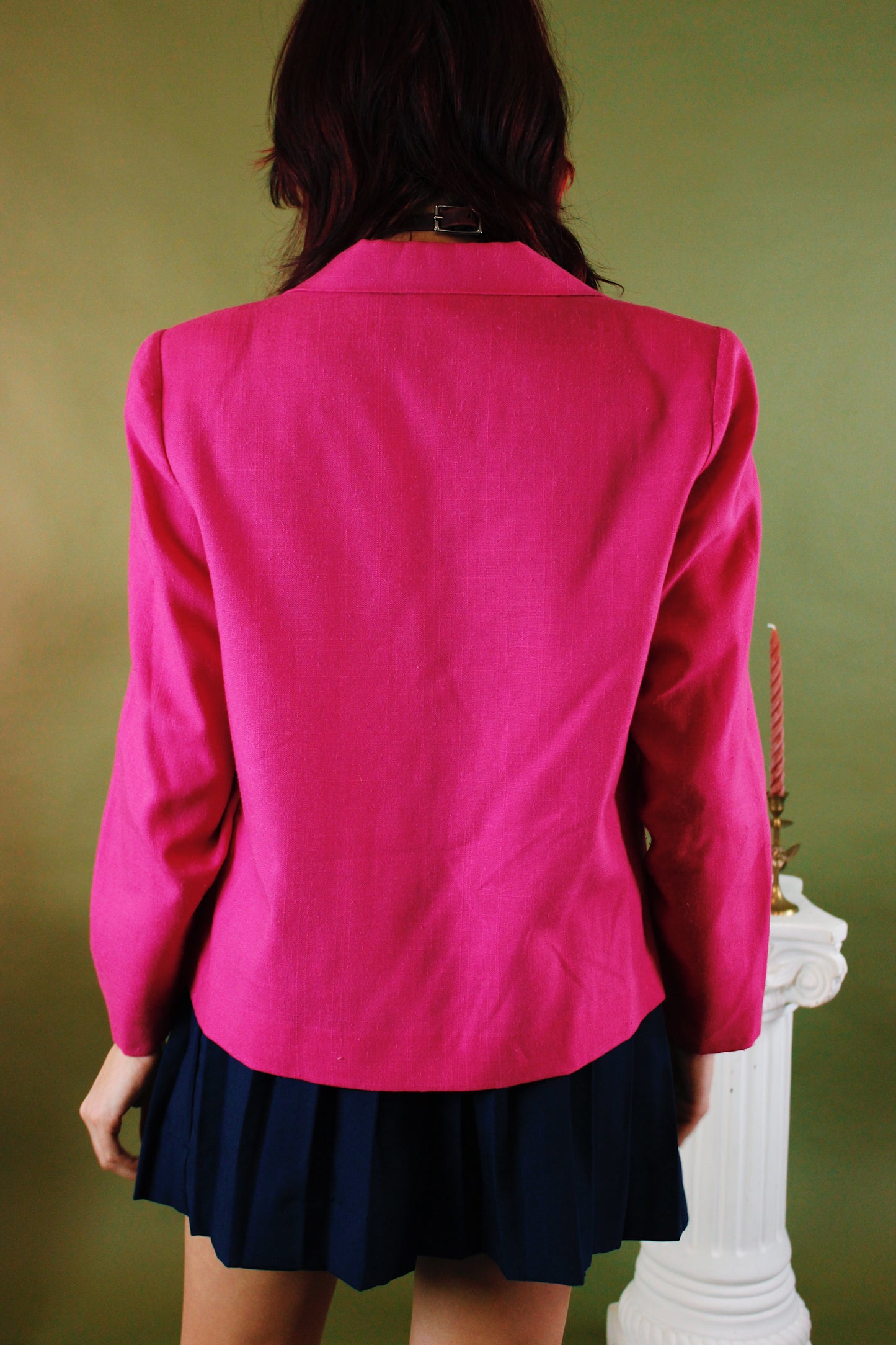 1980s Heathers Hot Pink Blazer
