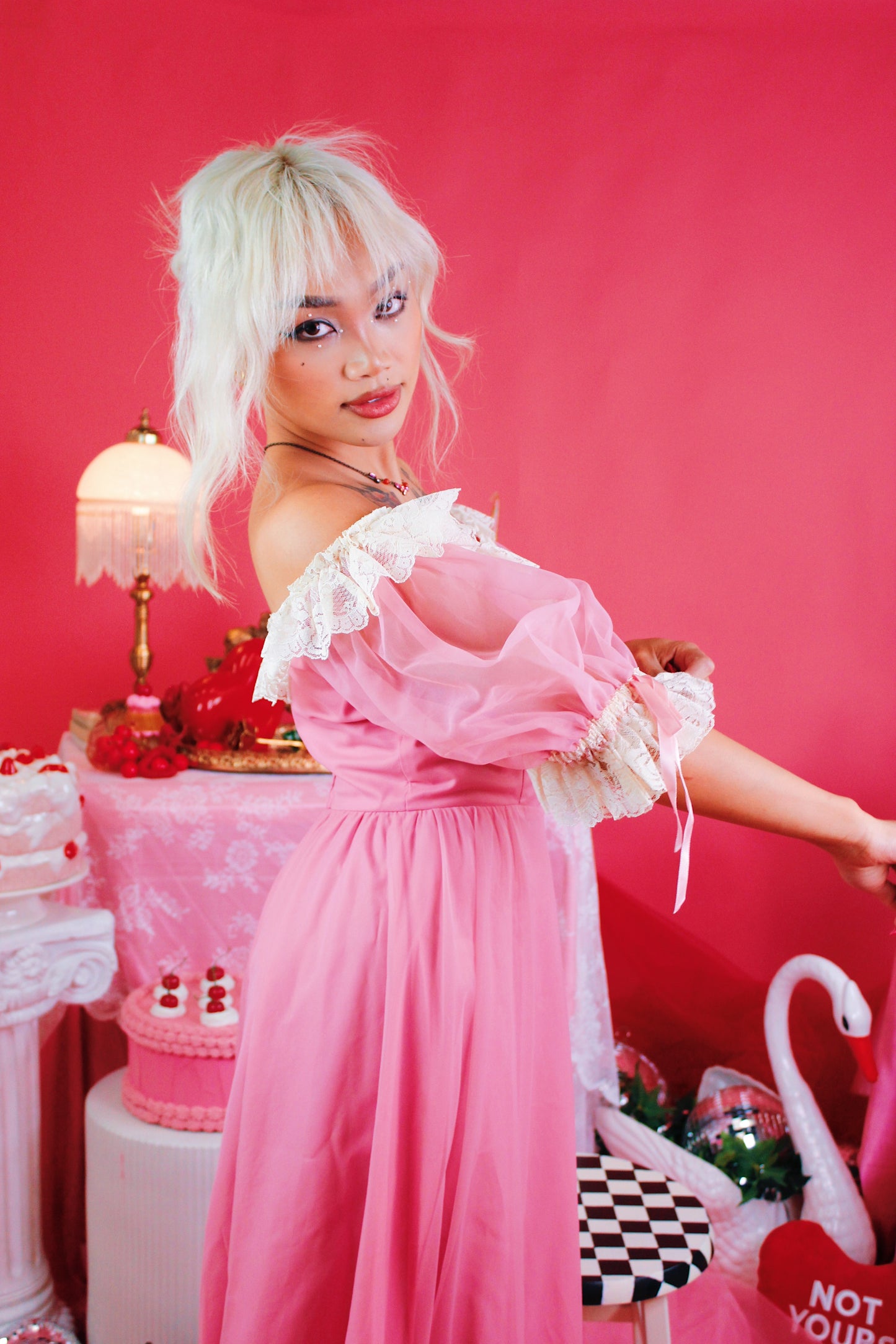 1980s Love Bug Gown