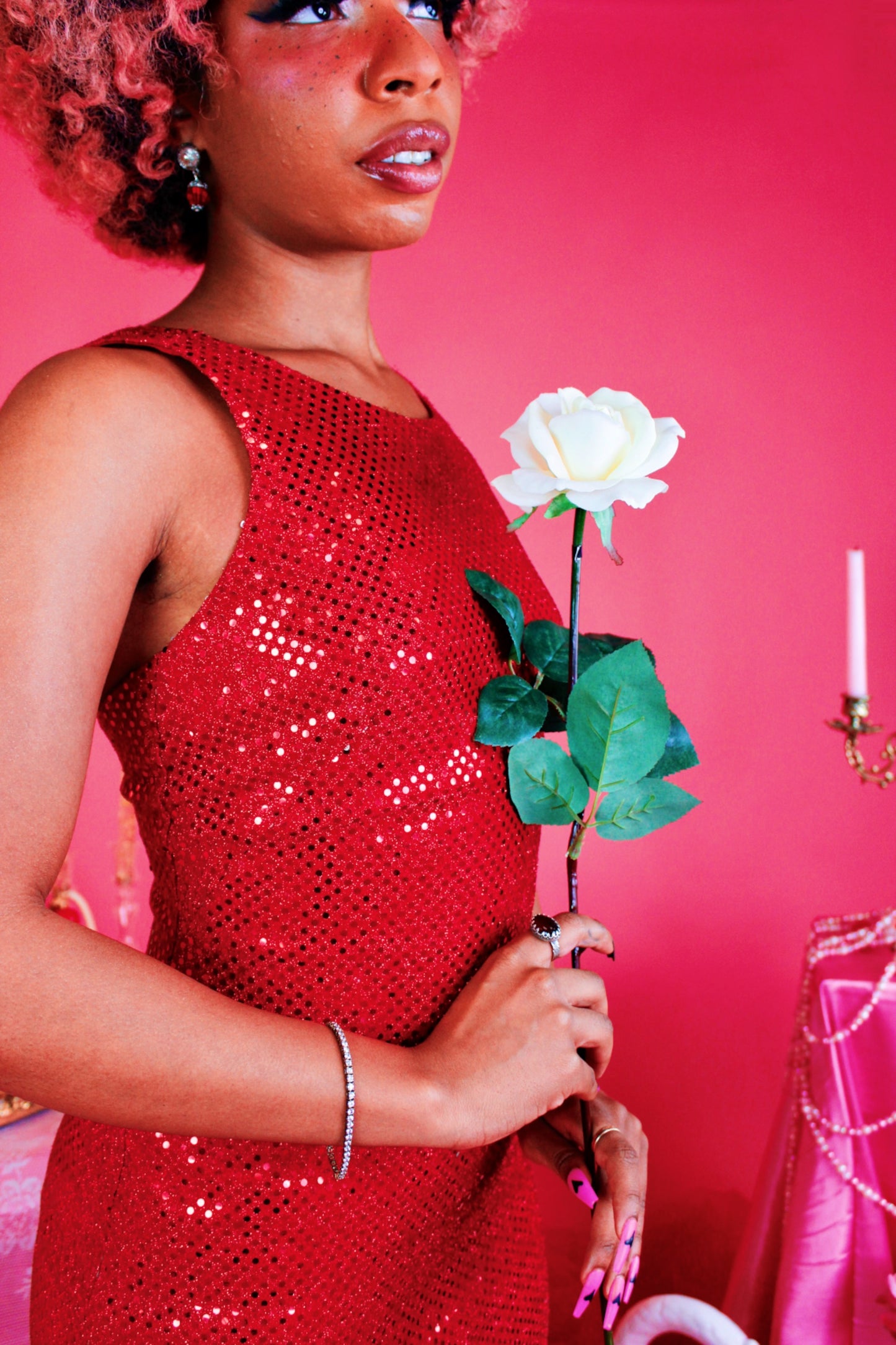 1980s Disco Hunnie Maxi Dress