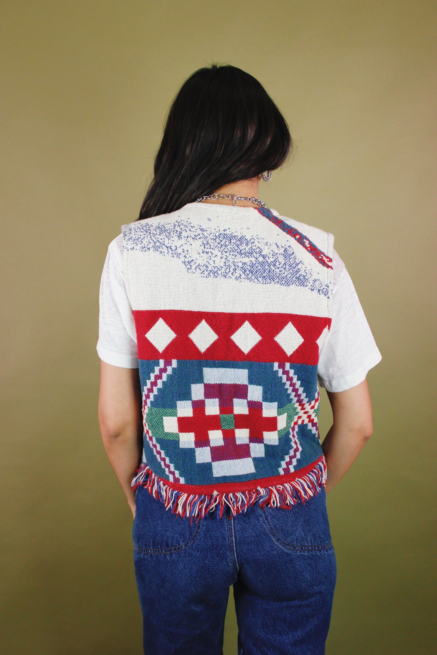1990s Gran’s Tapestry Vest