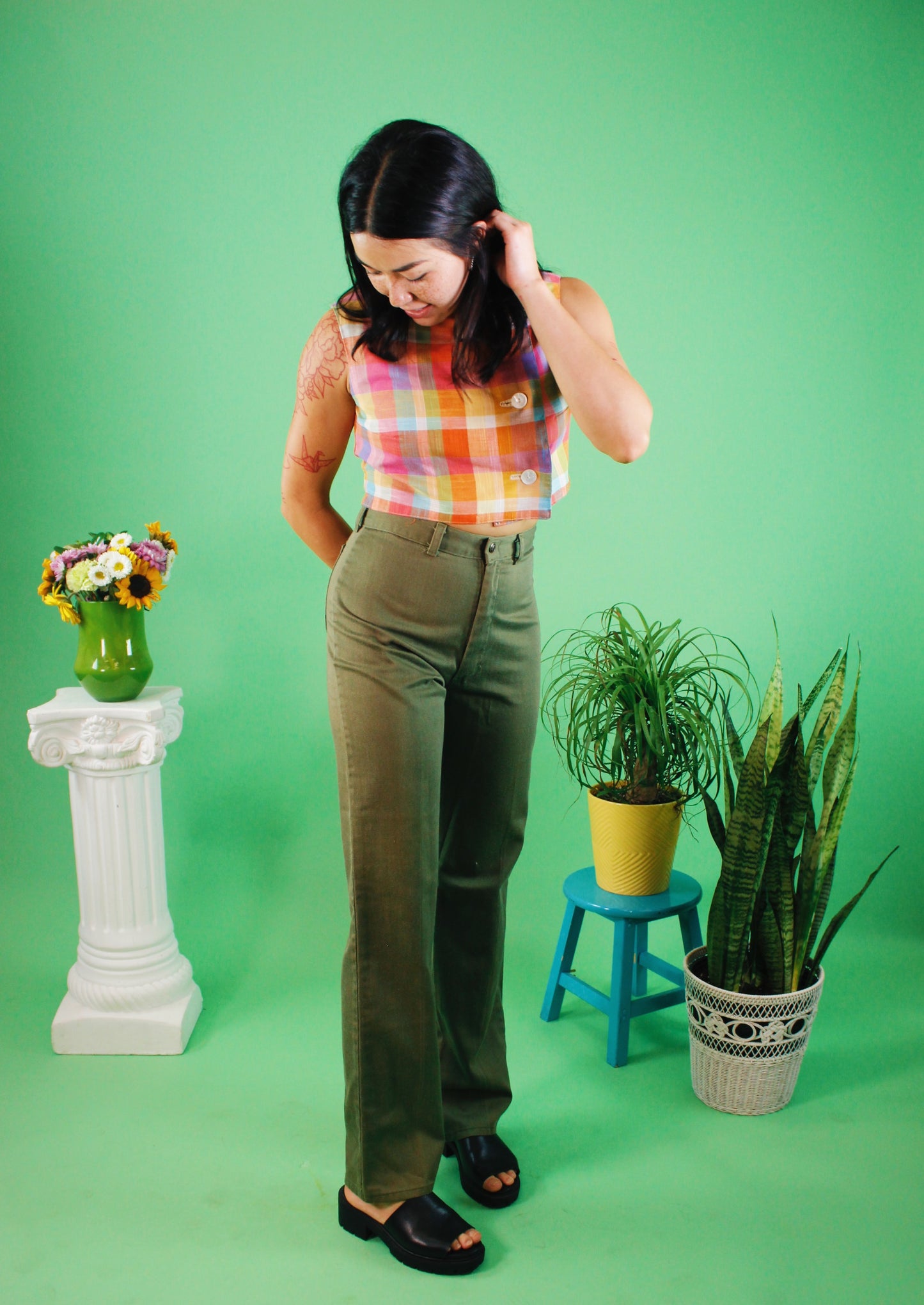 1960s/70s Giraffe Camp Pant