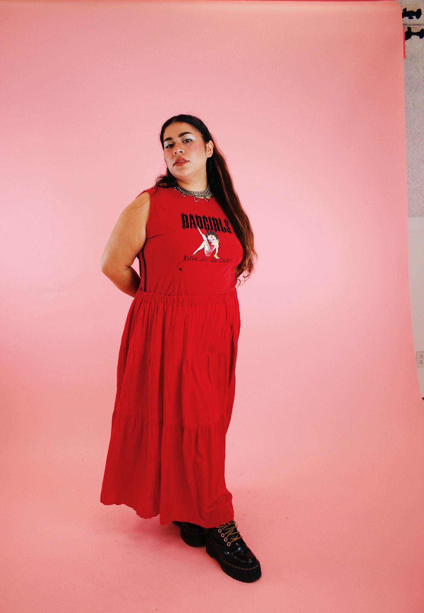 1990s Very Cherry Skirt