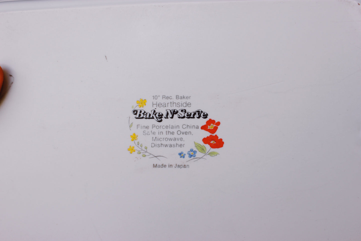 1970s Bake N Serve Casserole Dish