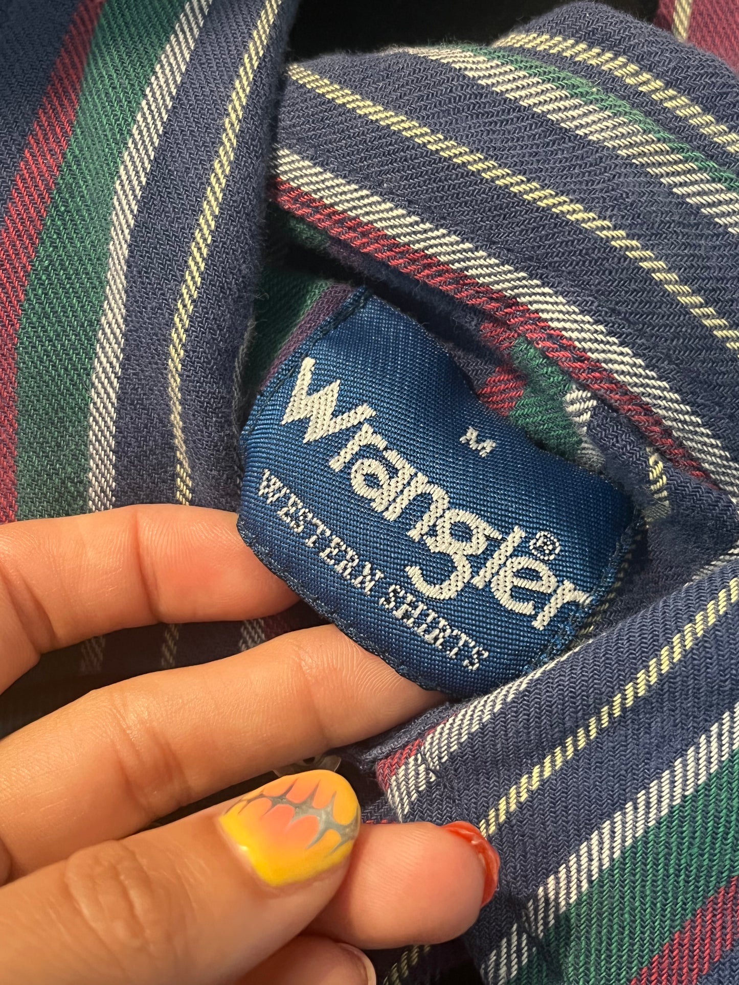 1990s Soft Wrangler Pearl Snap