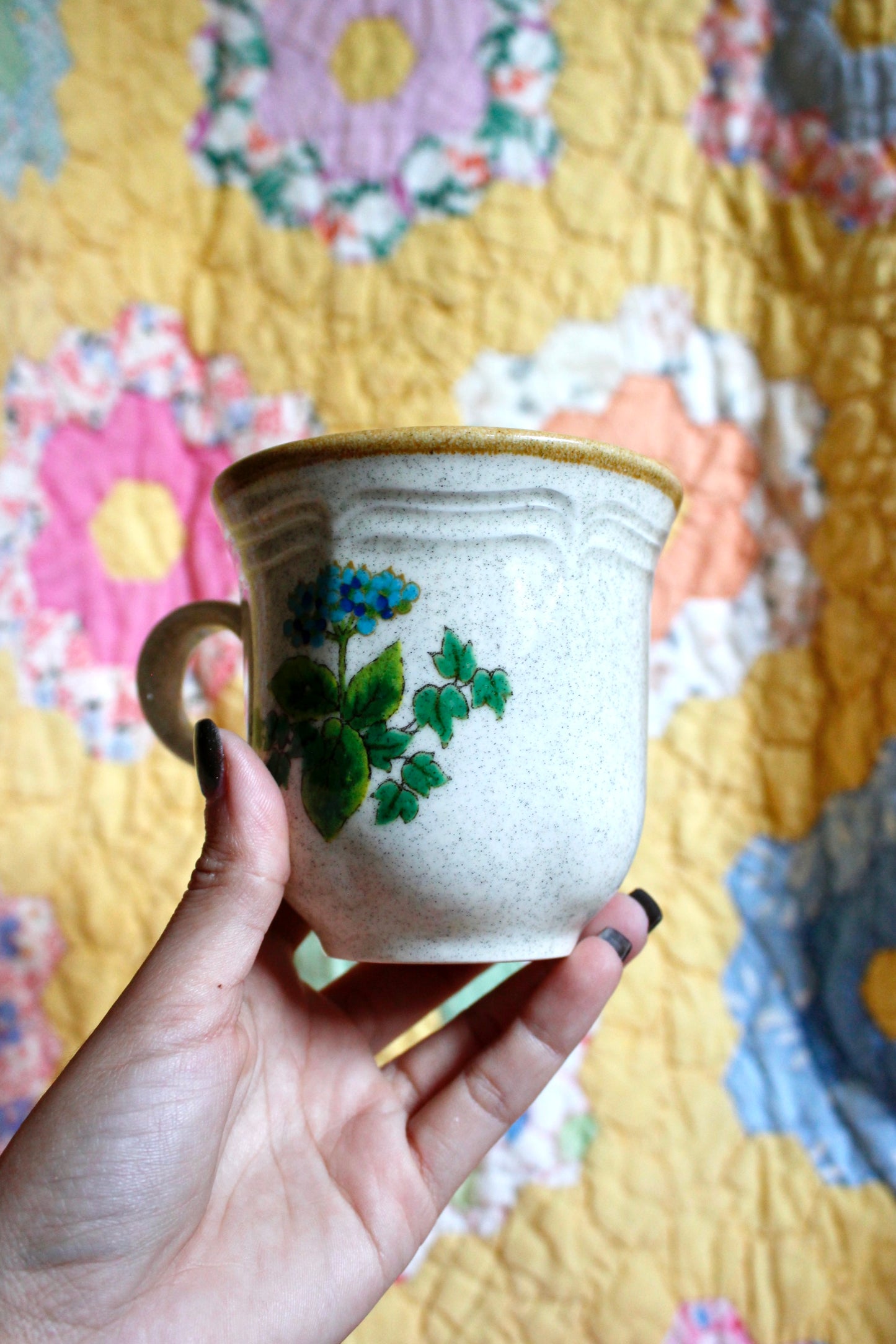 1970s Bells of Blue Mug