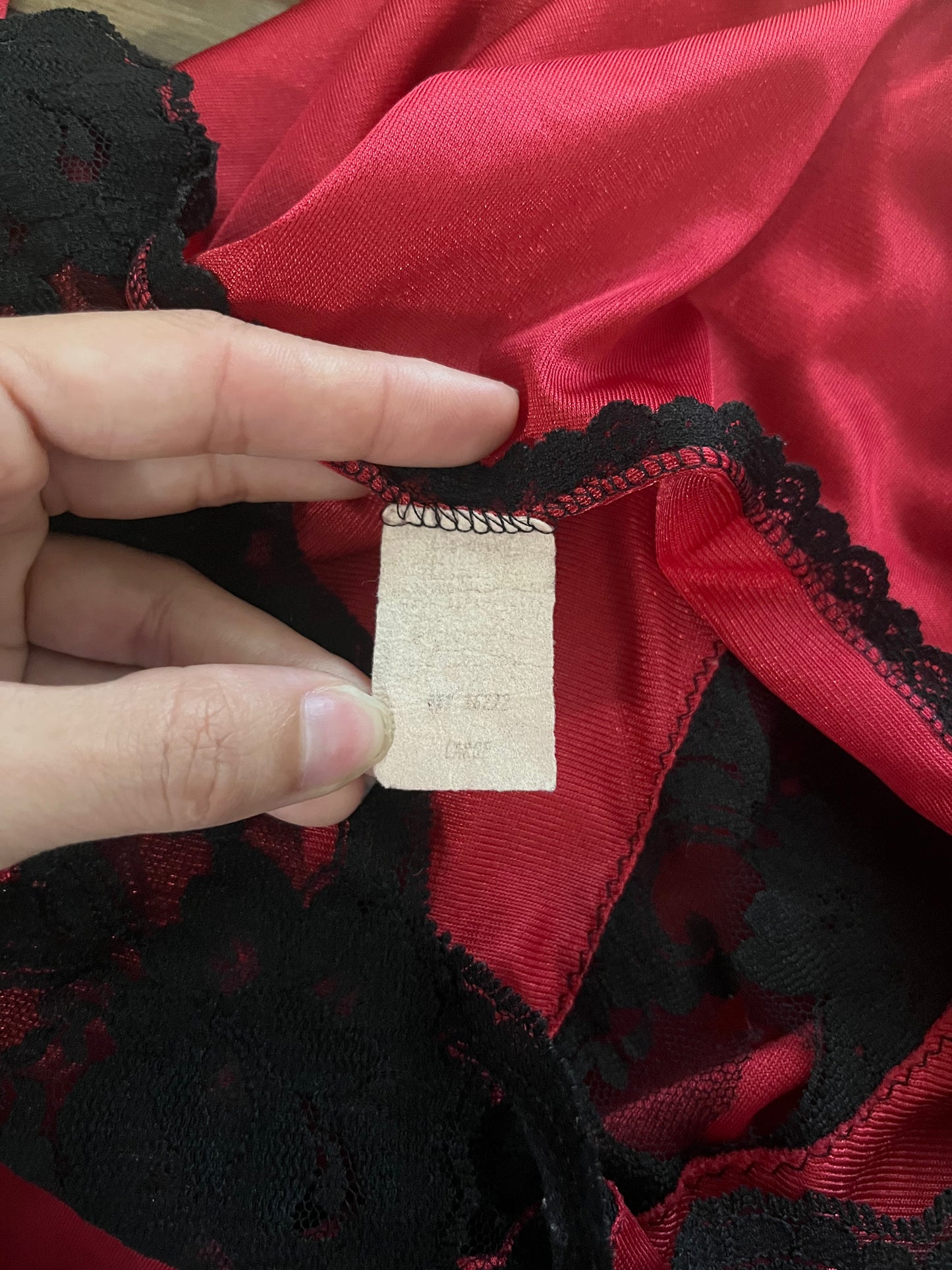1980s Bleeding Heart Slip Tank