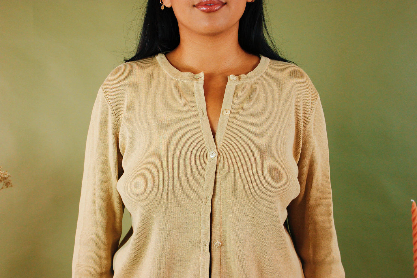 1990s Neutral Cardigan