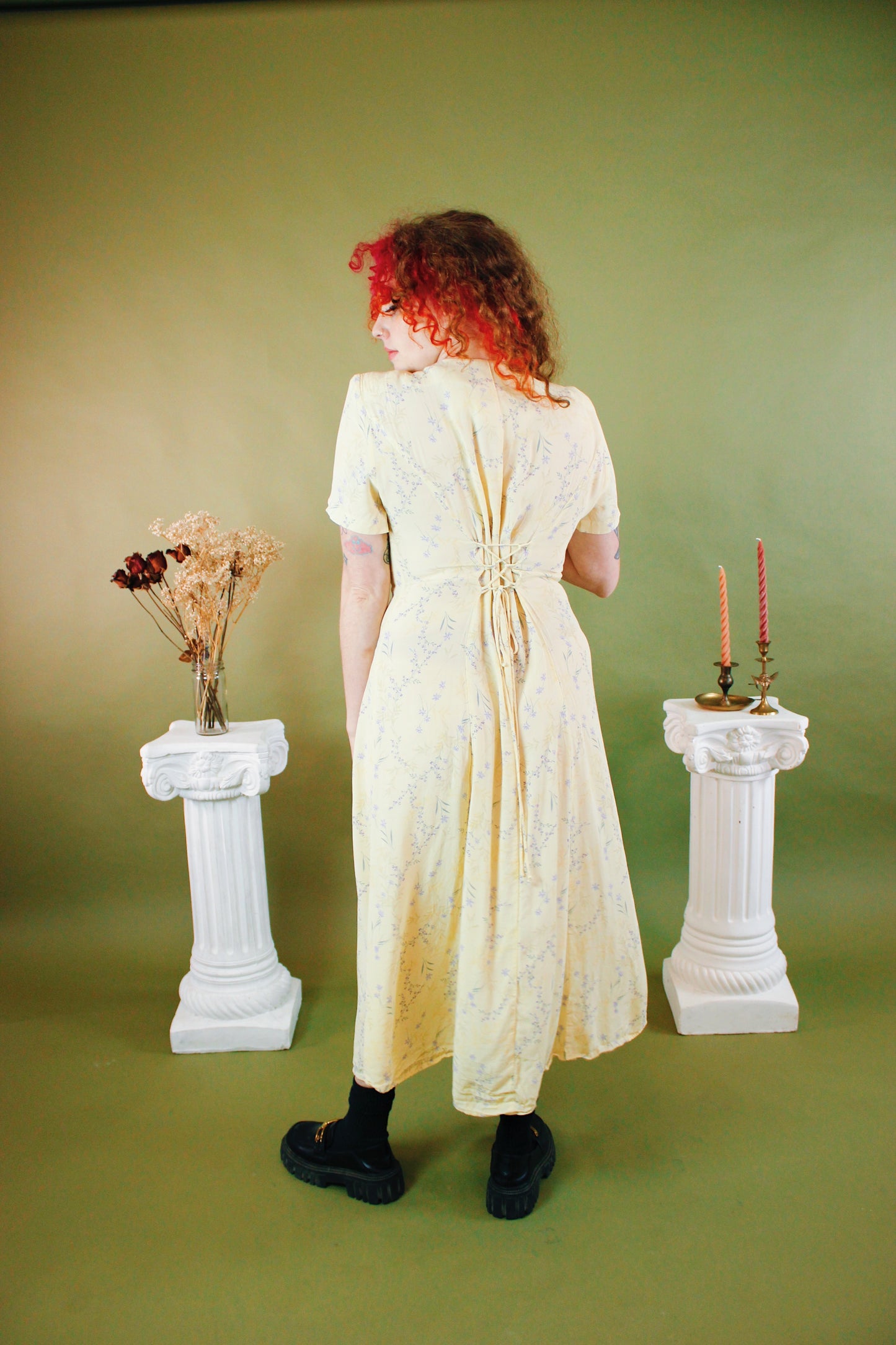 1990s Miss Honey Floral Maxi