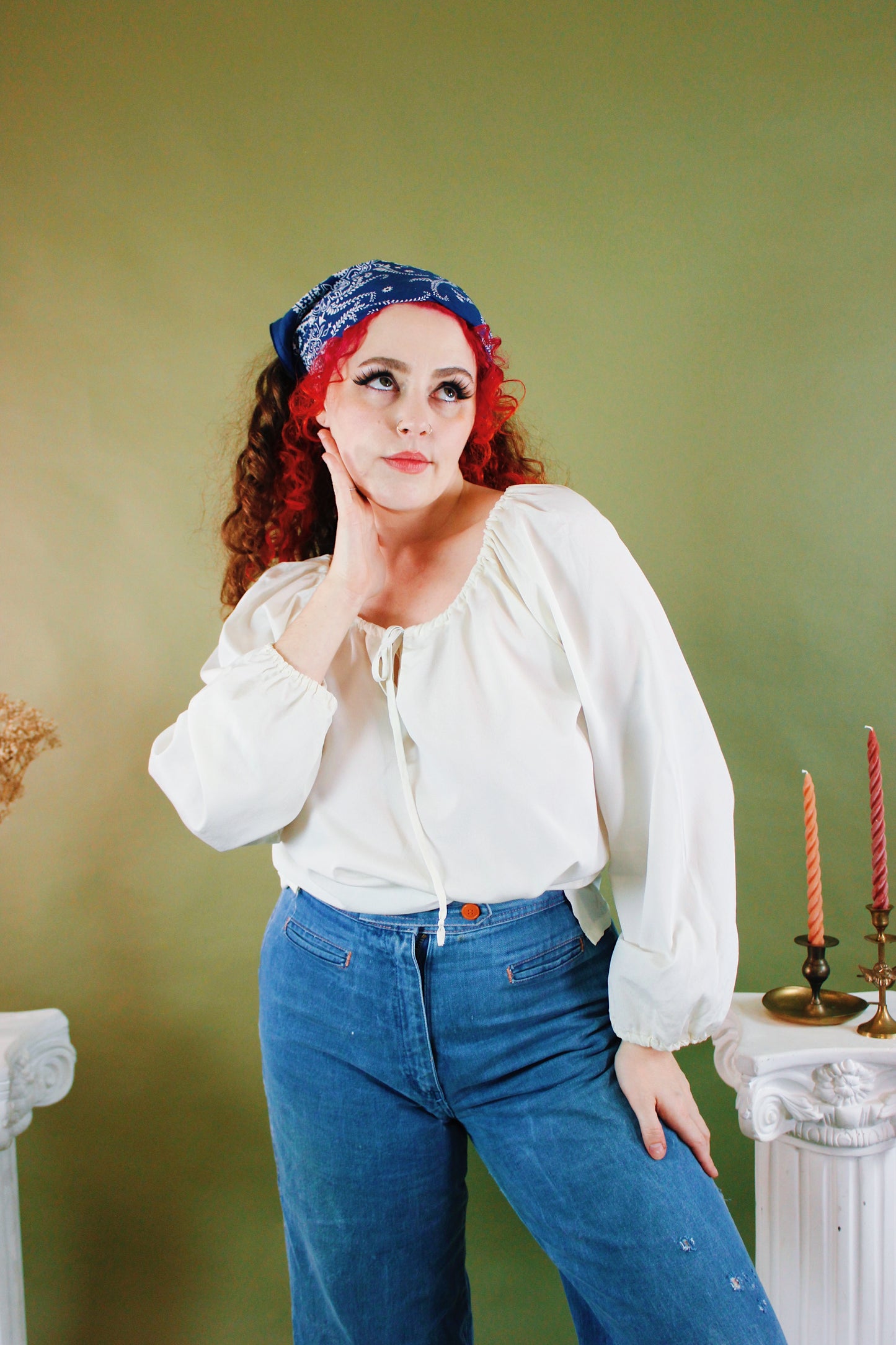 1980s Donna Bandana