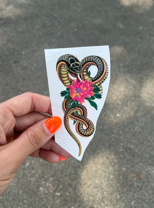 1990s Harley Temporary Tattoos