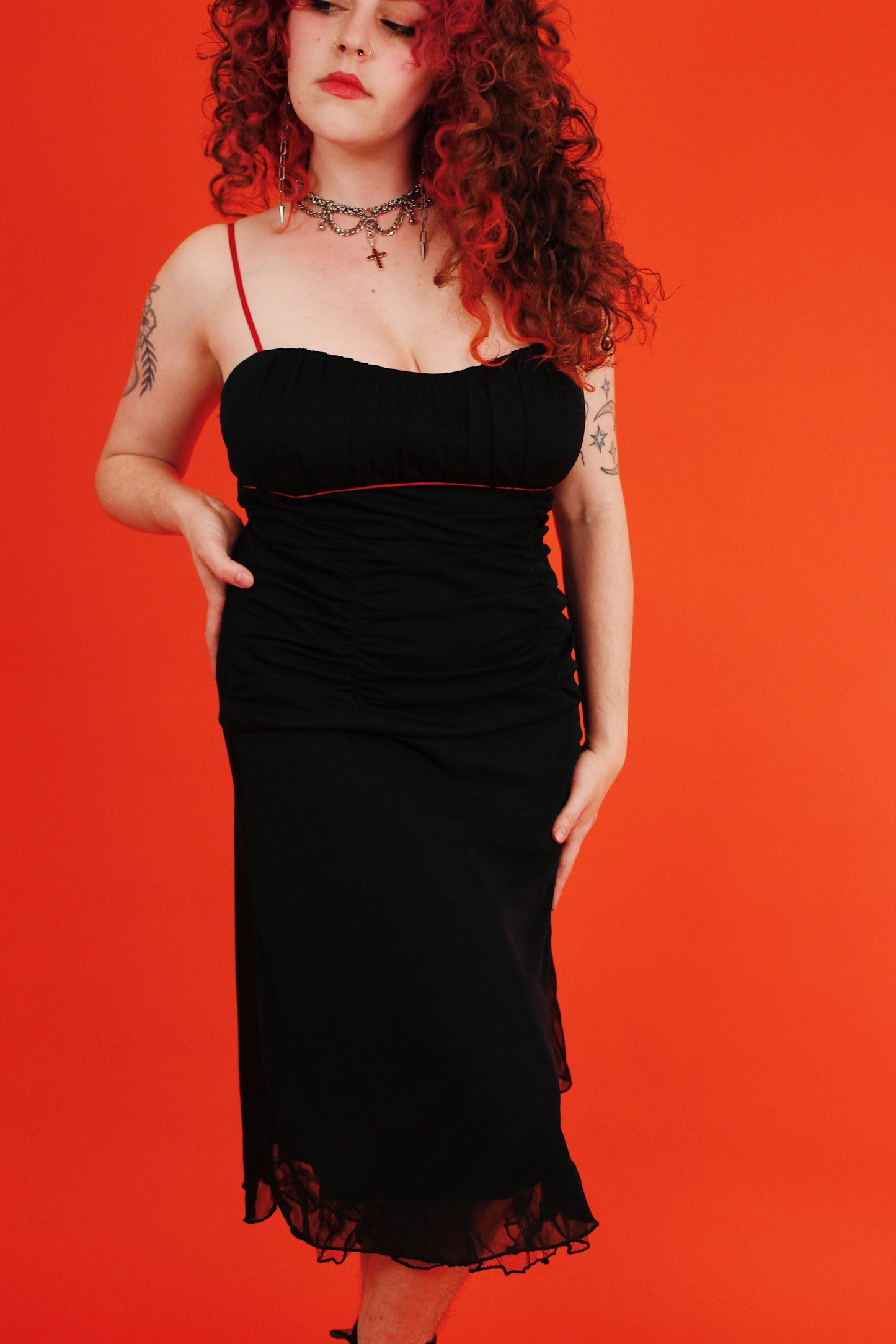1990s/Y2K Ritual Midi Dress