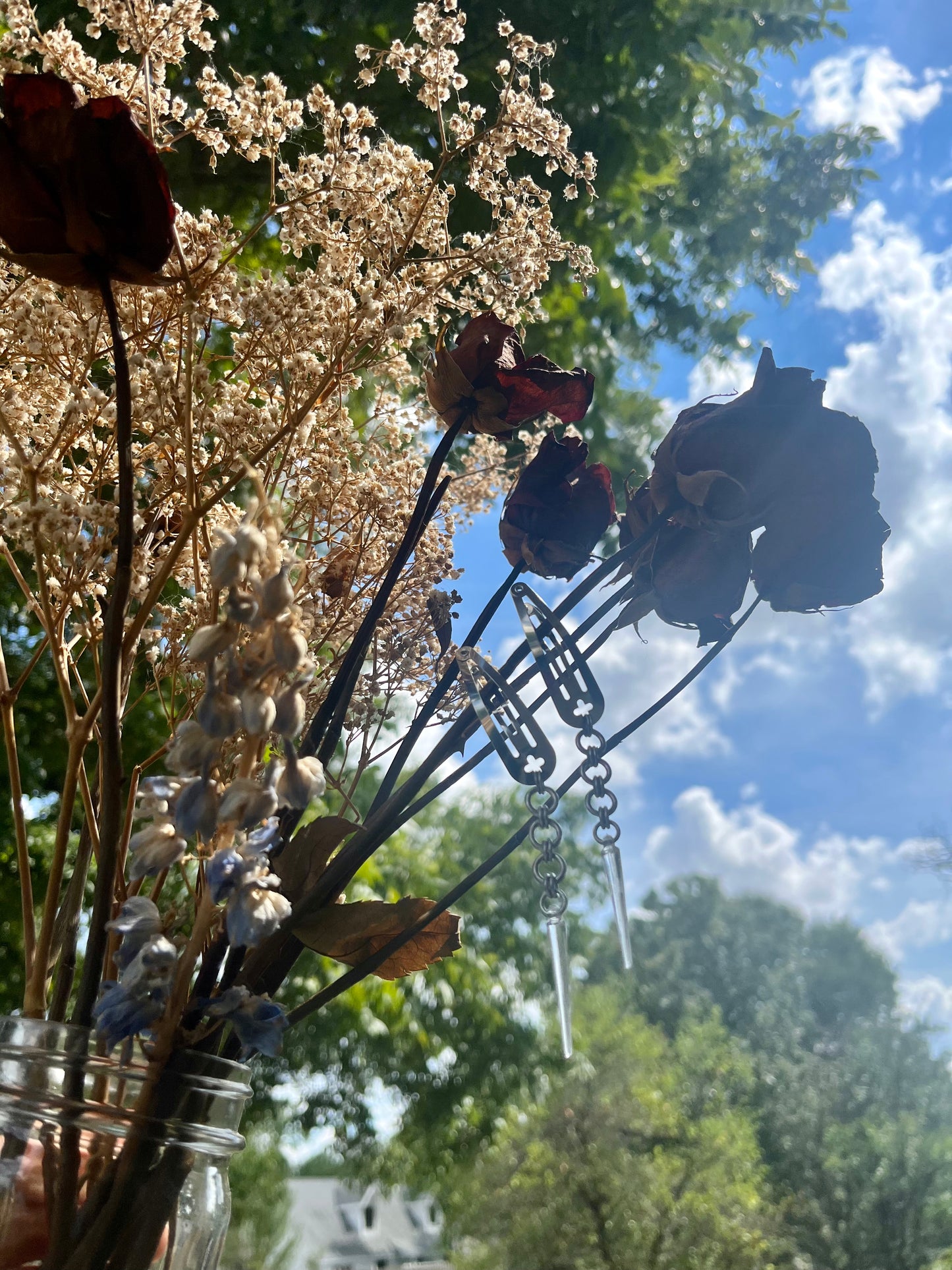 The Angel Tears Hair Clips