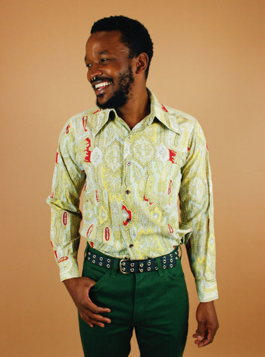 1960s/70s Golden Dawn Button Up