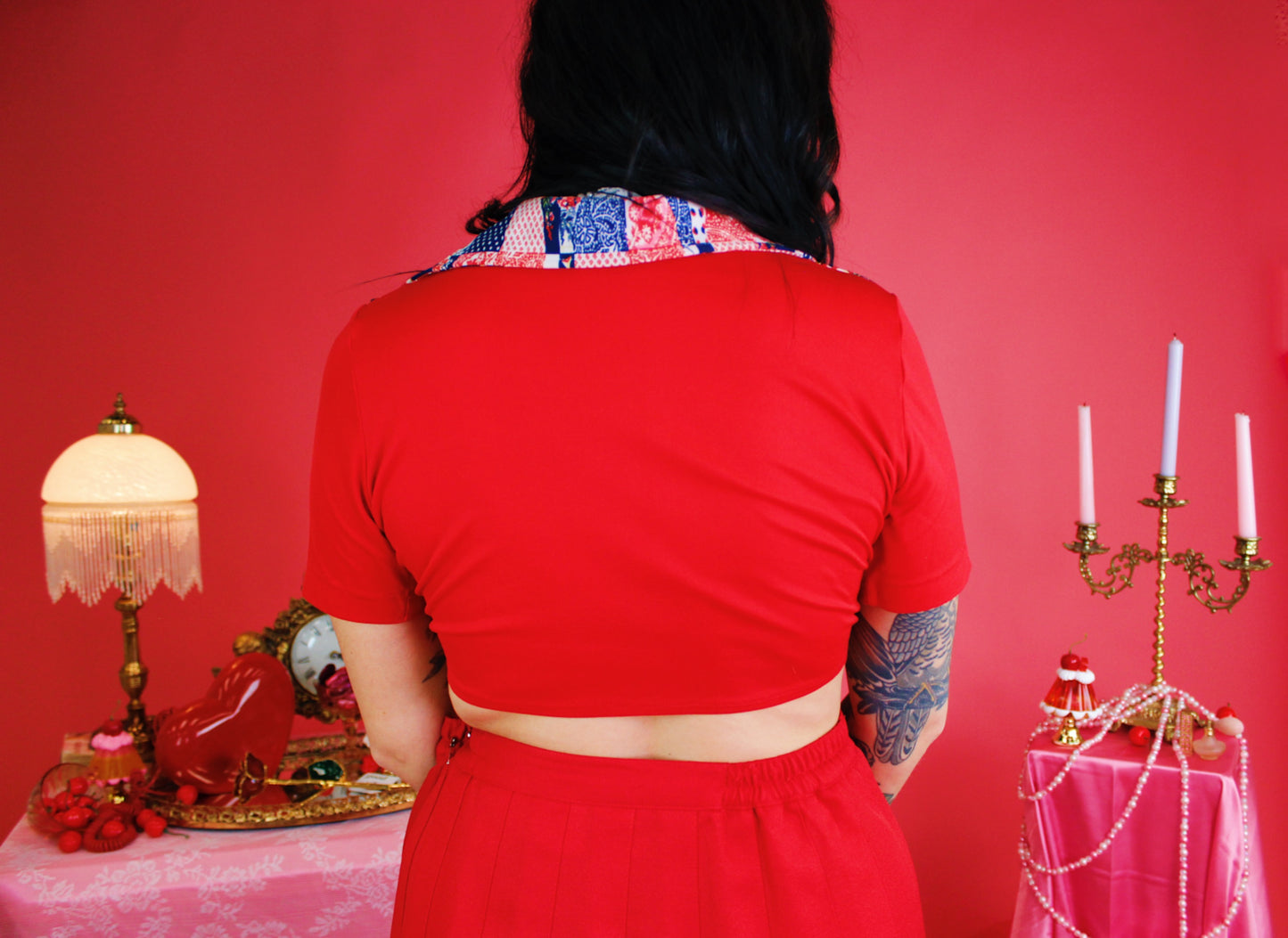 1960s Ride ‘Em Cowgirl Crop Top