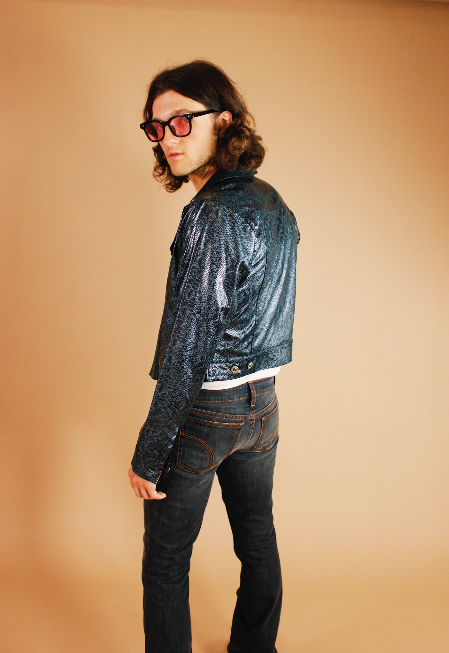 1990s/Y2K Acid Snake Jacket