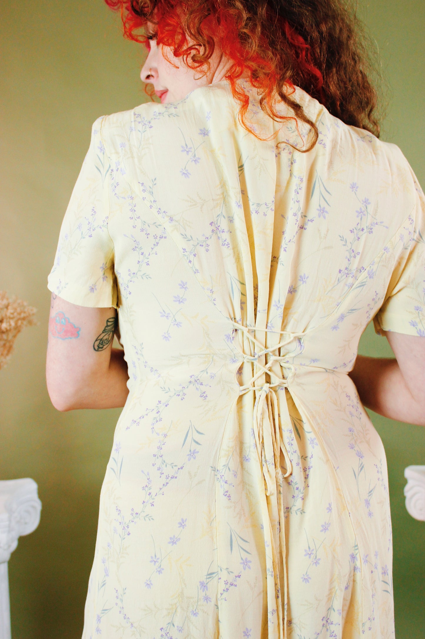 1990s Miss Honey Floral Maxi