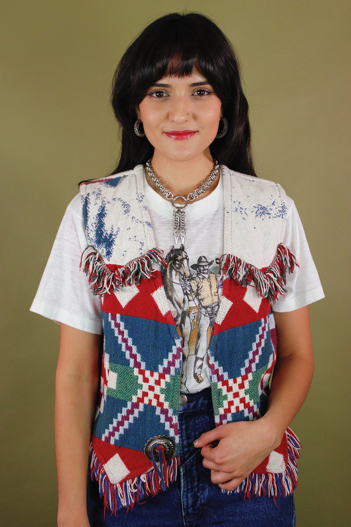 1990s Gran’s Tapestry Vest