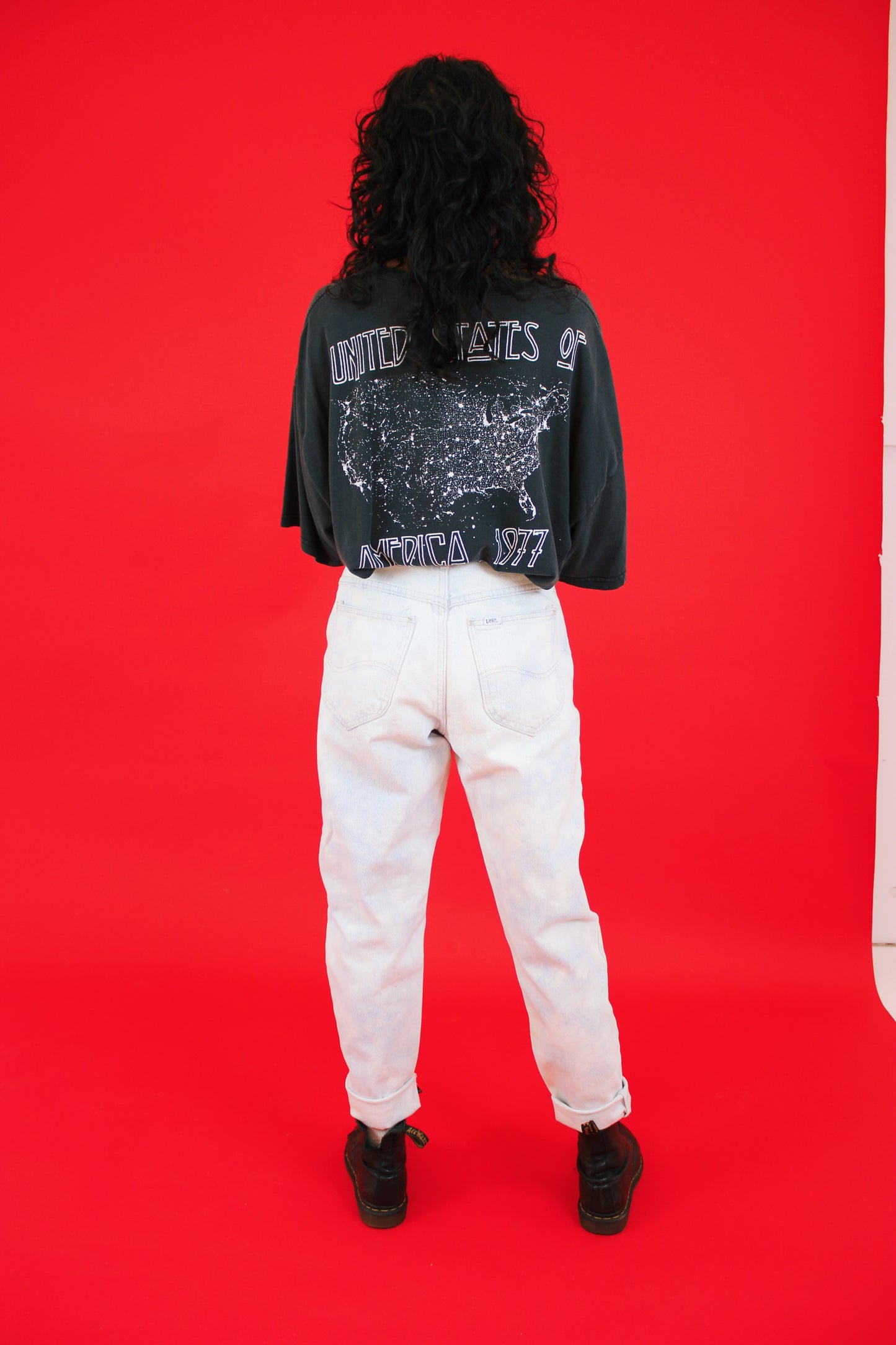 1980s Bleached Lee Jeans