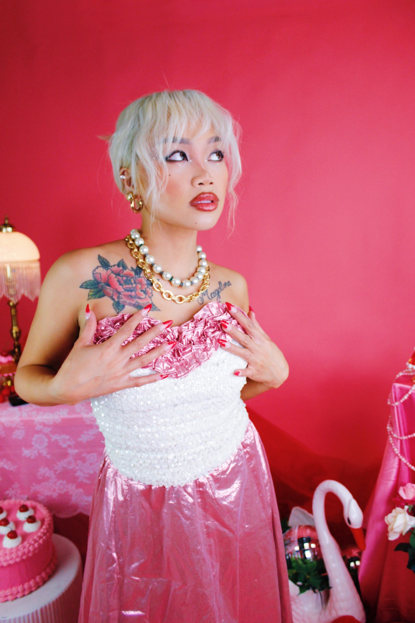 1980s Love Spell Gown