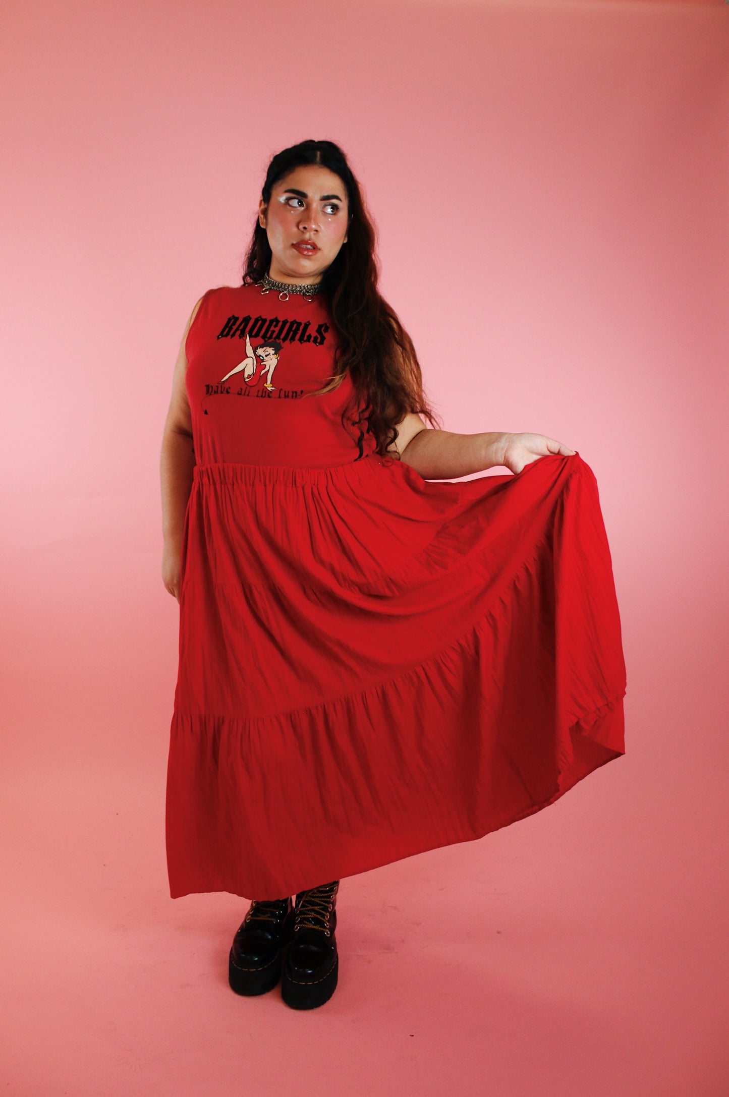 1990s Very Cherry Skirt