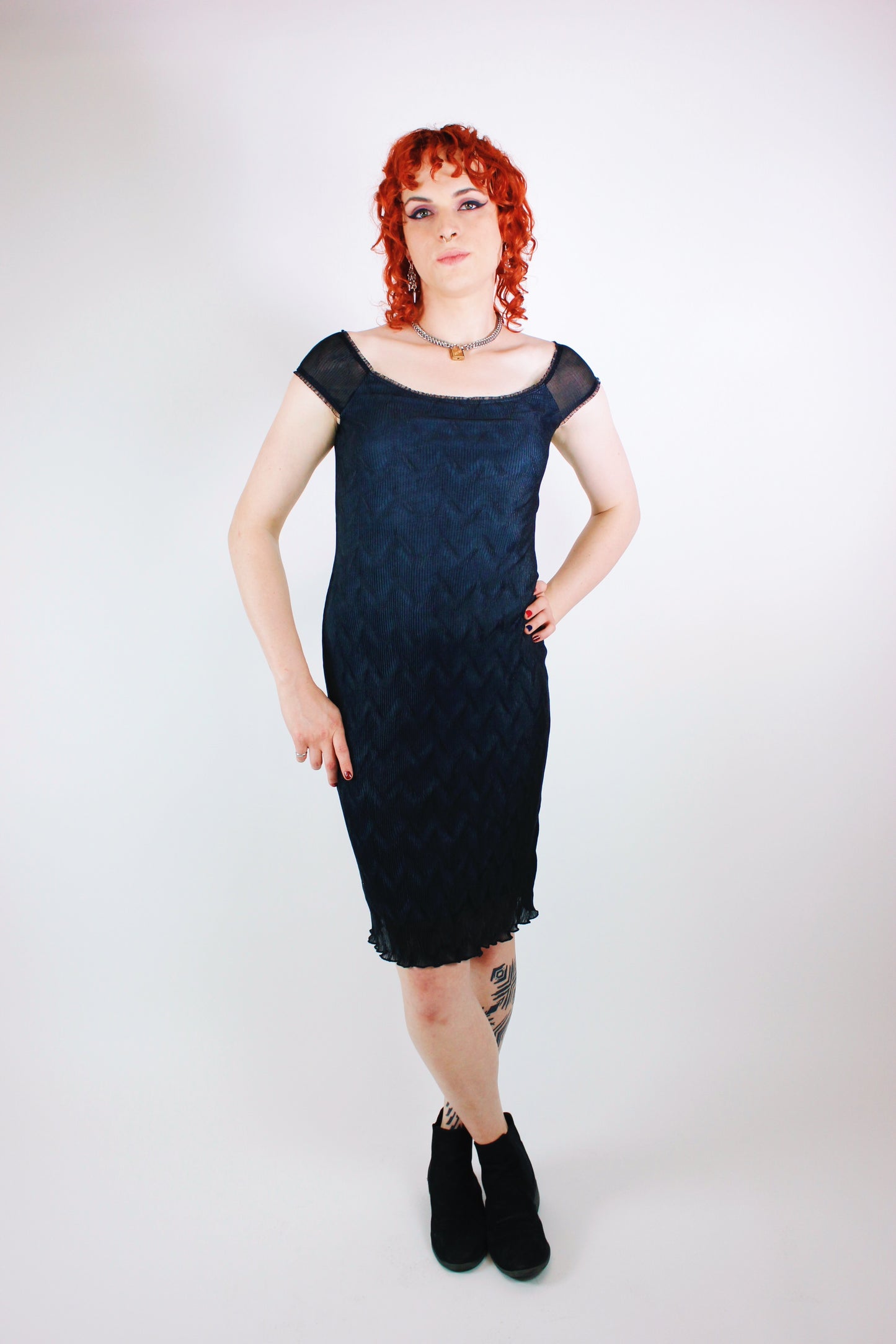 1990s Rampage Midi Dress