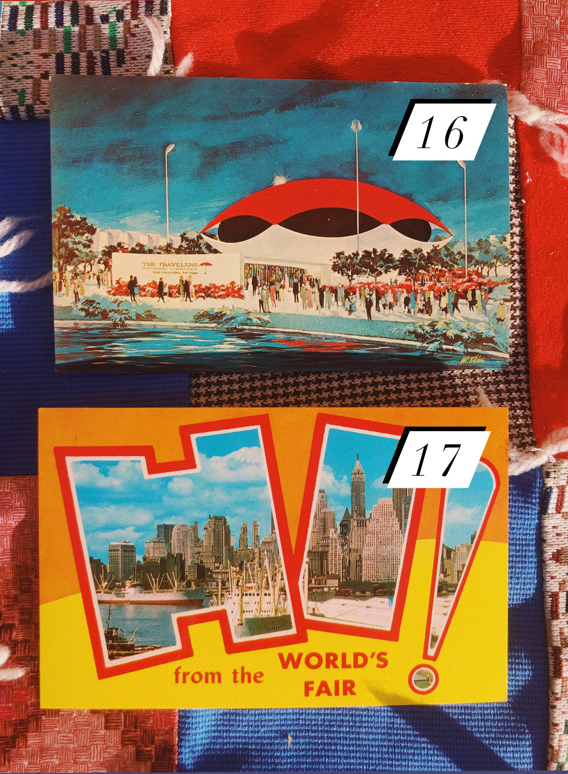 1960s New York Fair Postcards