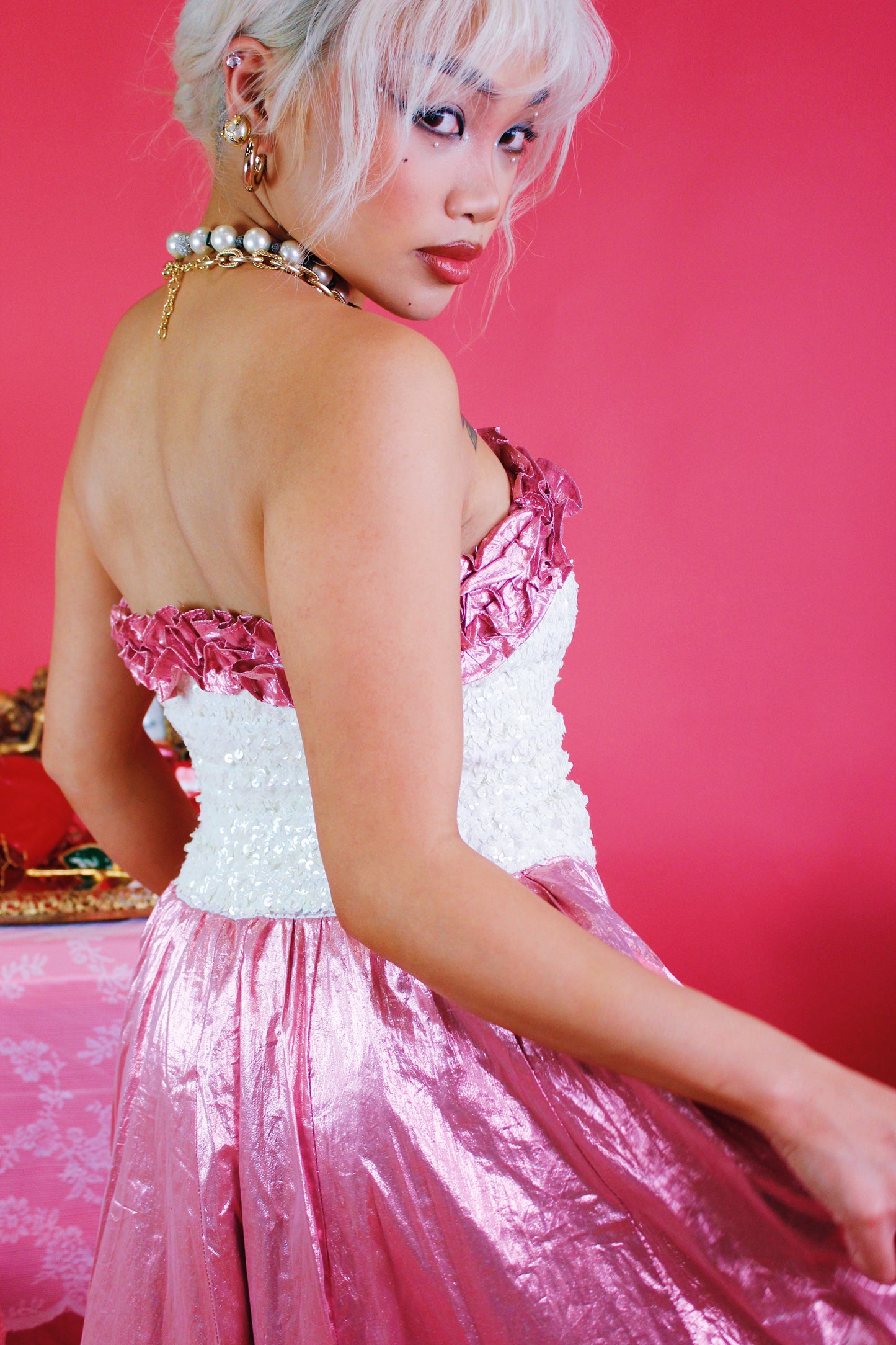 1980s Love Spell Gown