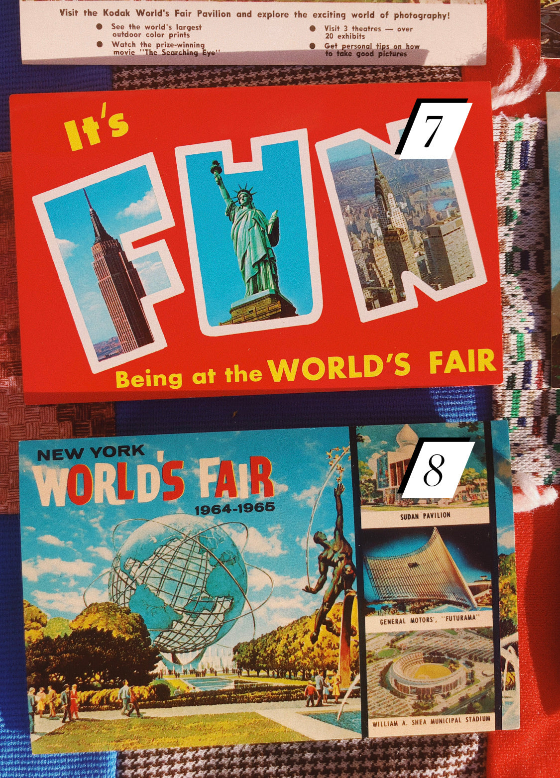 1960s New York Fair Postcards