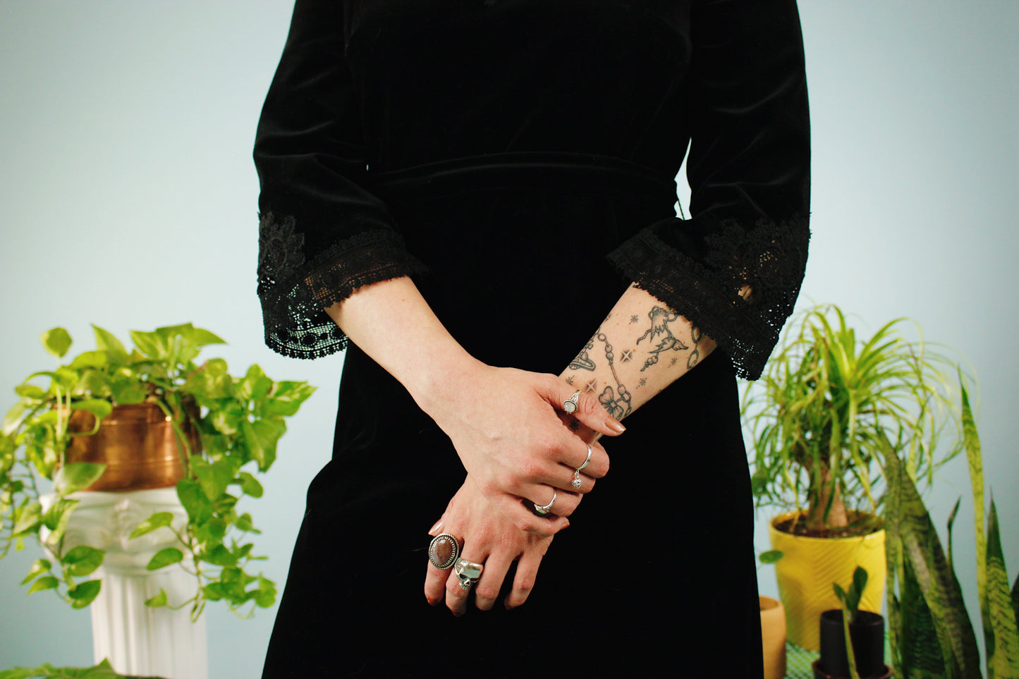 1970s Cottage Witch Maxi
