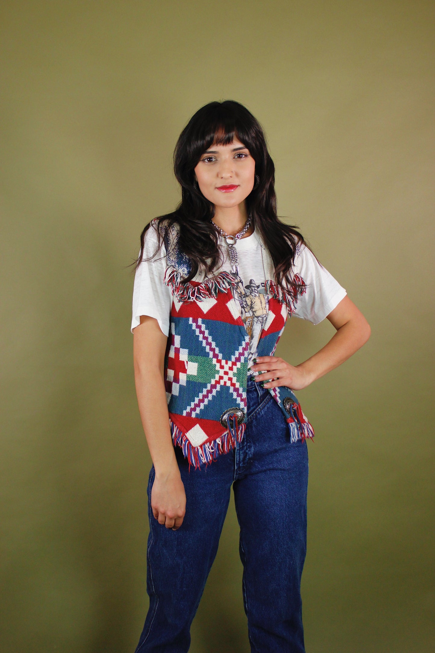 1990s Gran’s Tapestry Vest