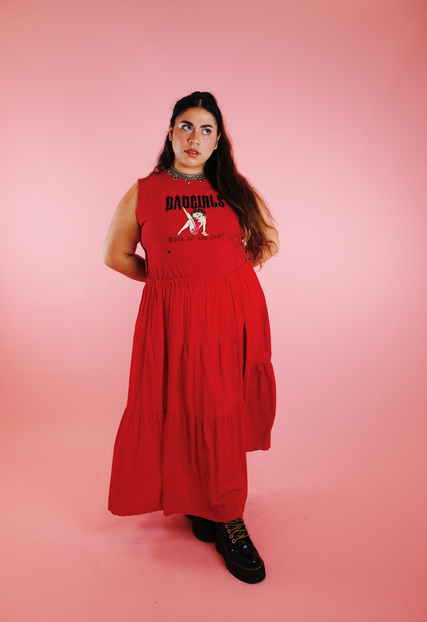 1990s Very Cherry Skirt