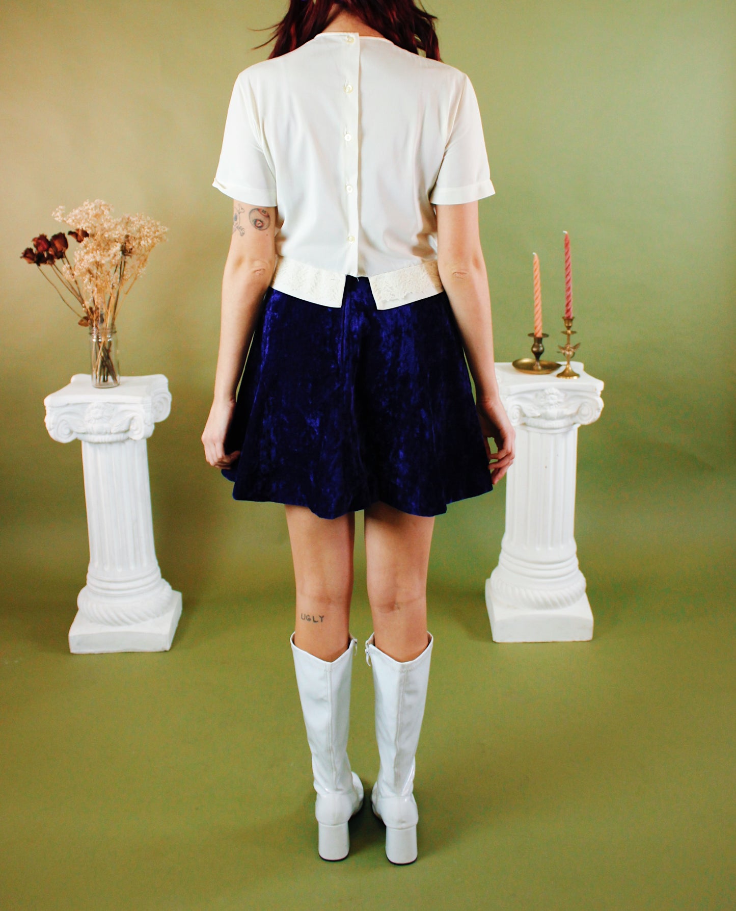 1960s Daphne Crop Top