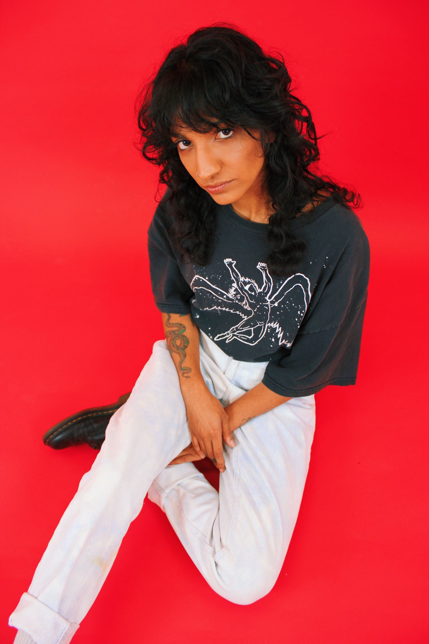 1980s Bleached Lee Jeans