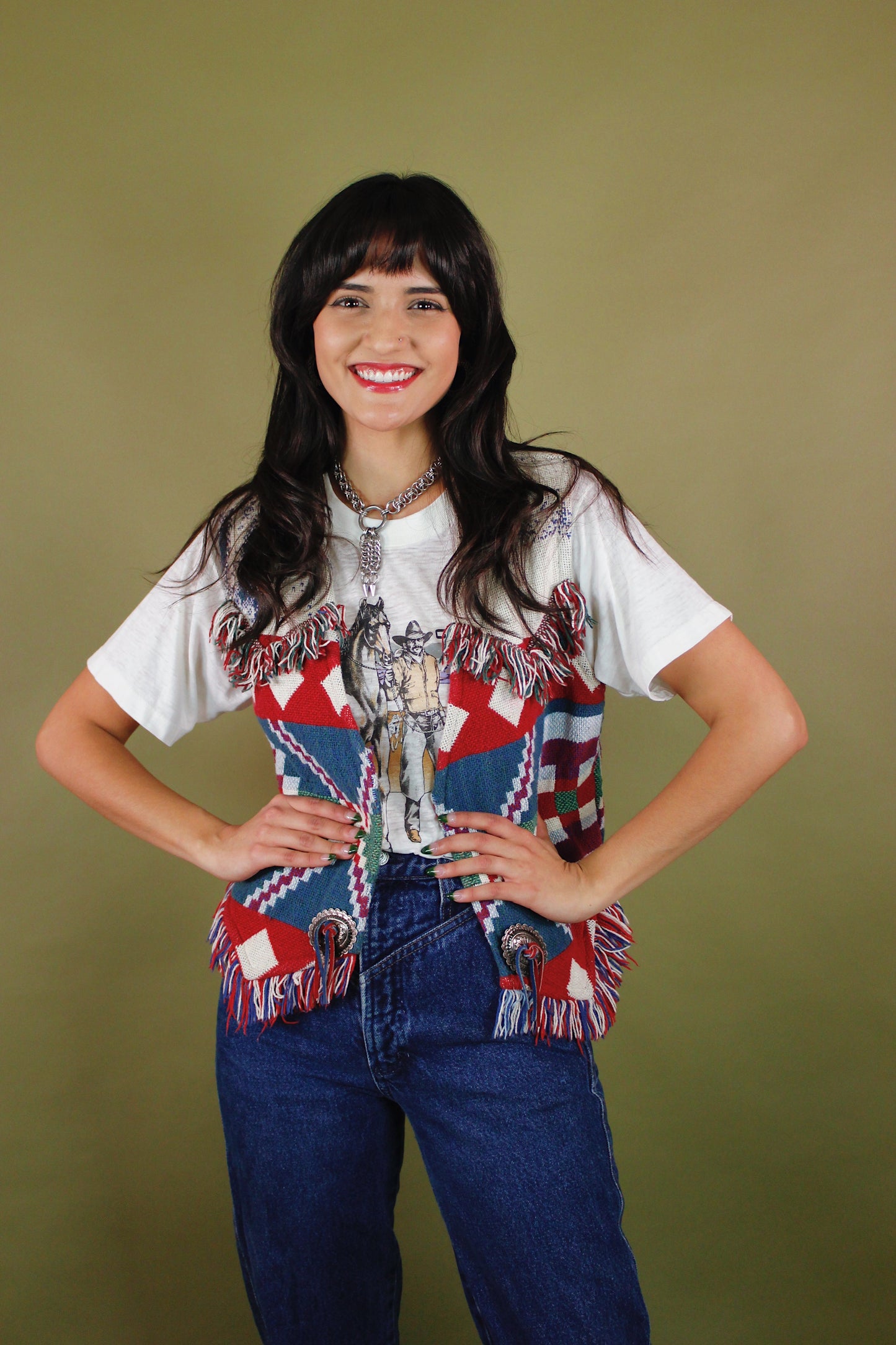 1990s Gran’s Tapestry Vest