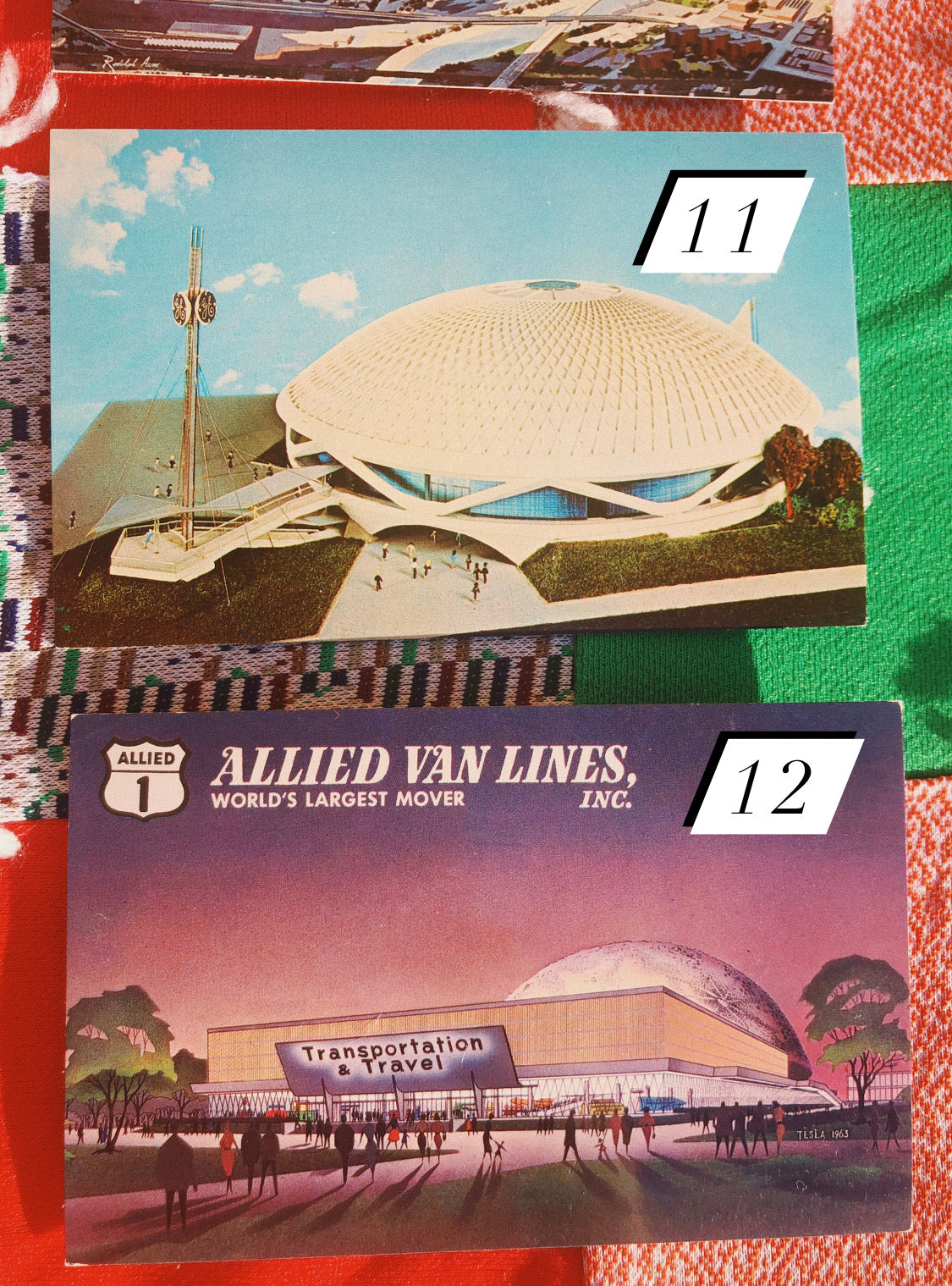 1960s New York Fair Postcards