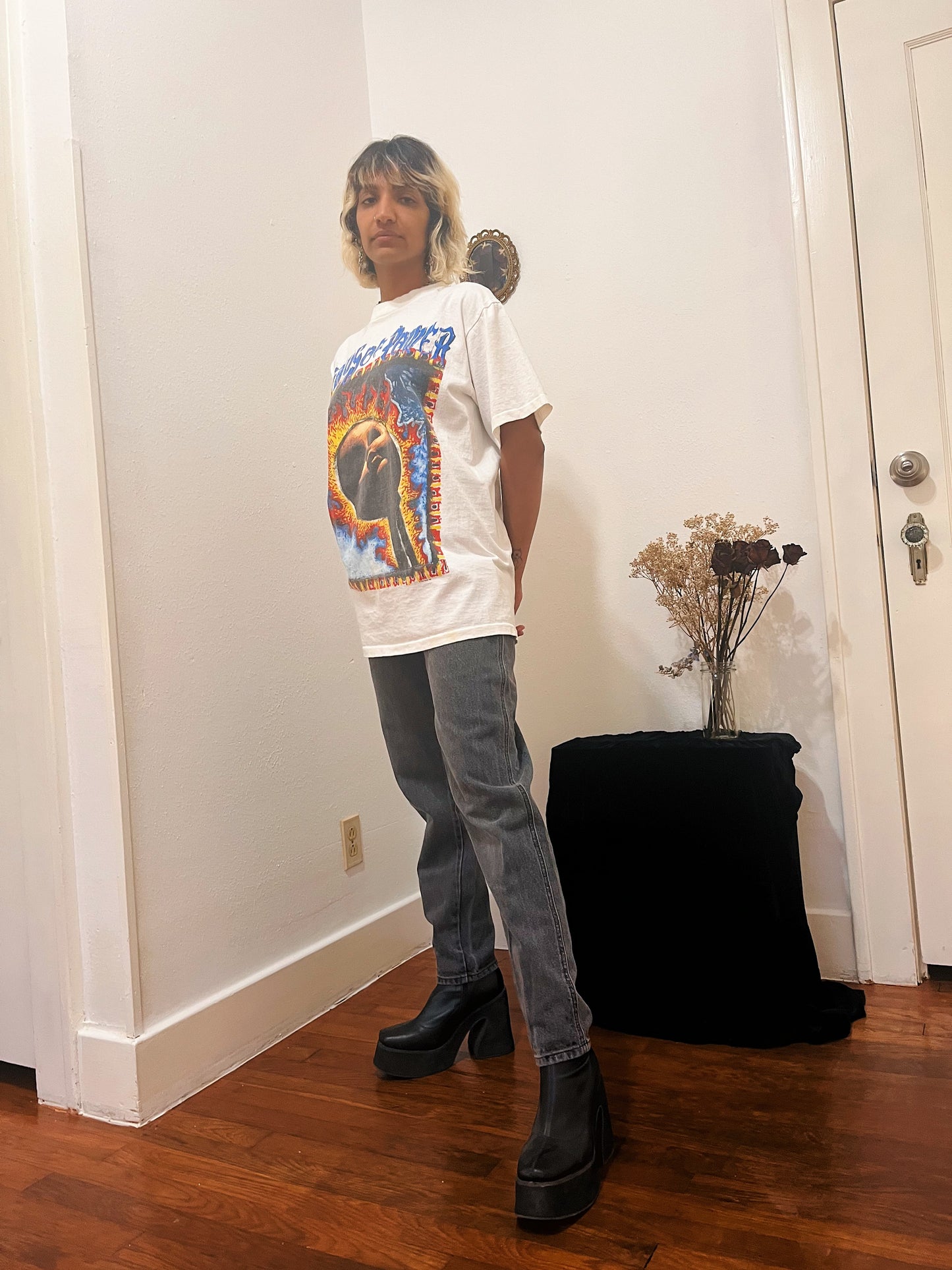 1990s Circus of Power RARE Metal Tee