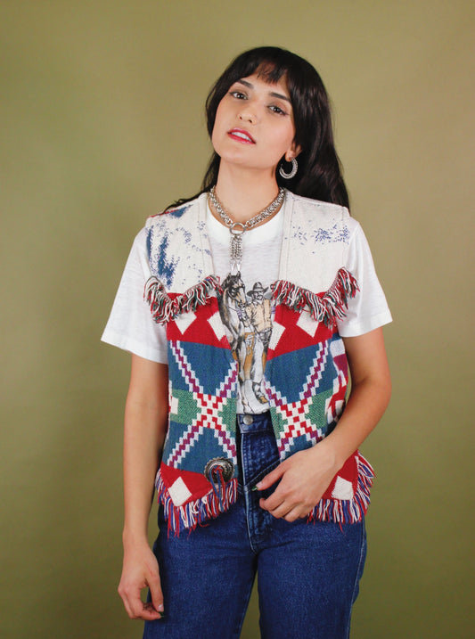 1990s Gran’s Tapestry Vest