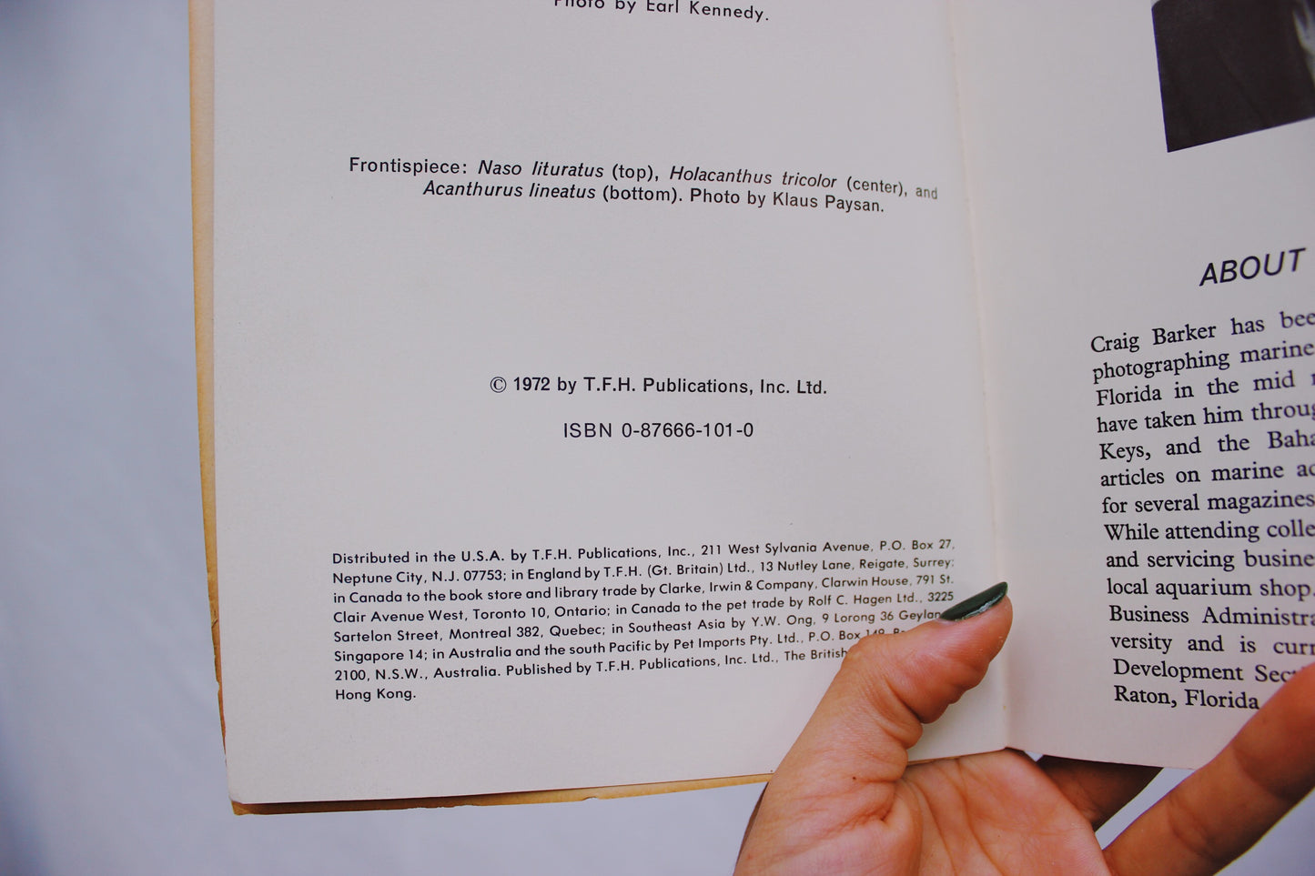 1970s Marine Aquarium Guide