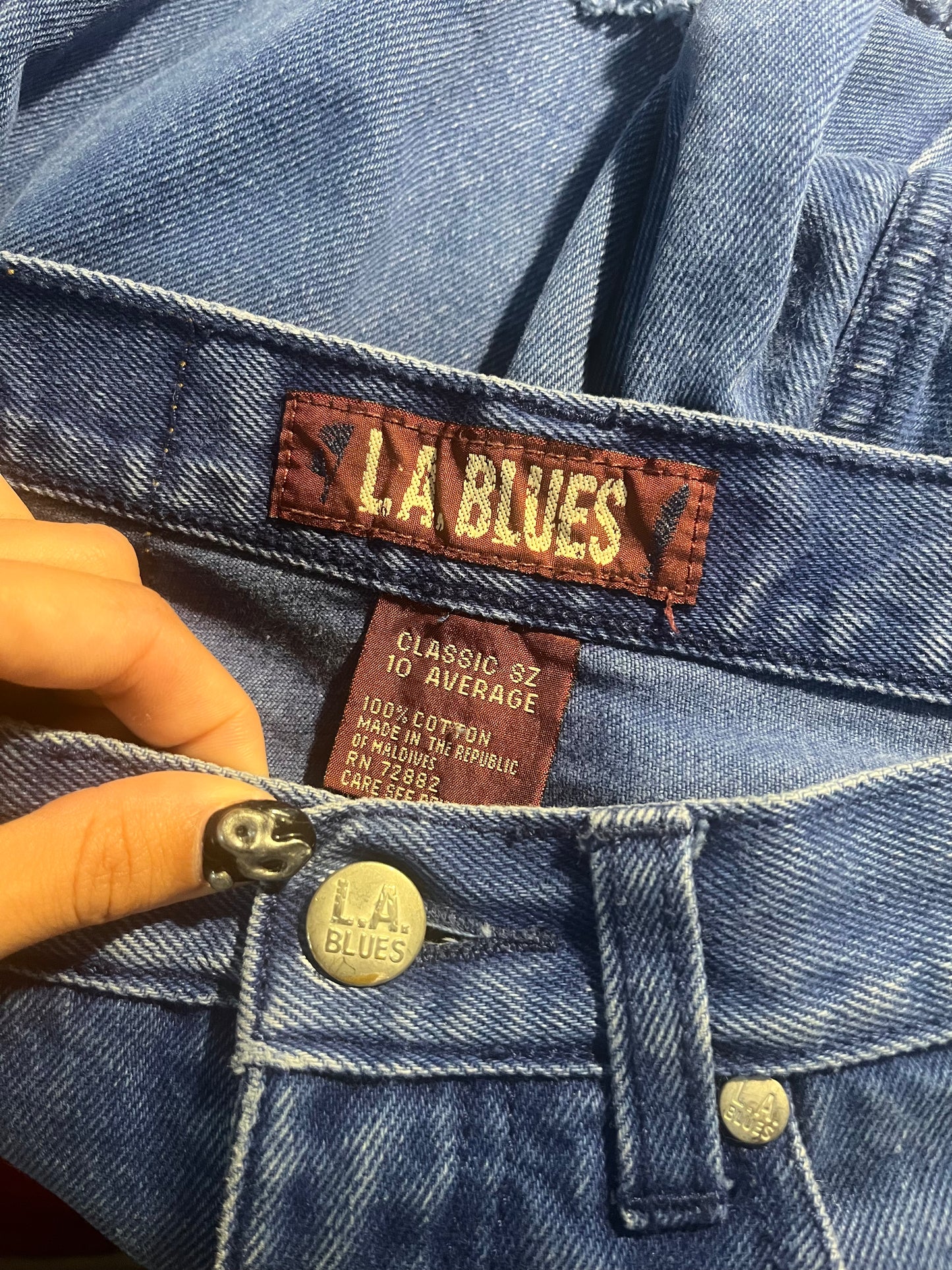 1990s Mathilda Denim Shorts