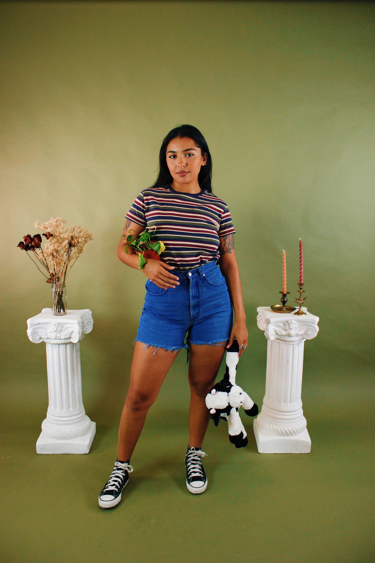 1990s Mathilda Striped Tee
