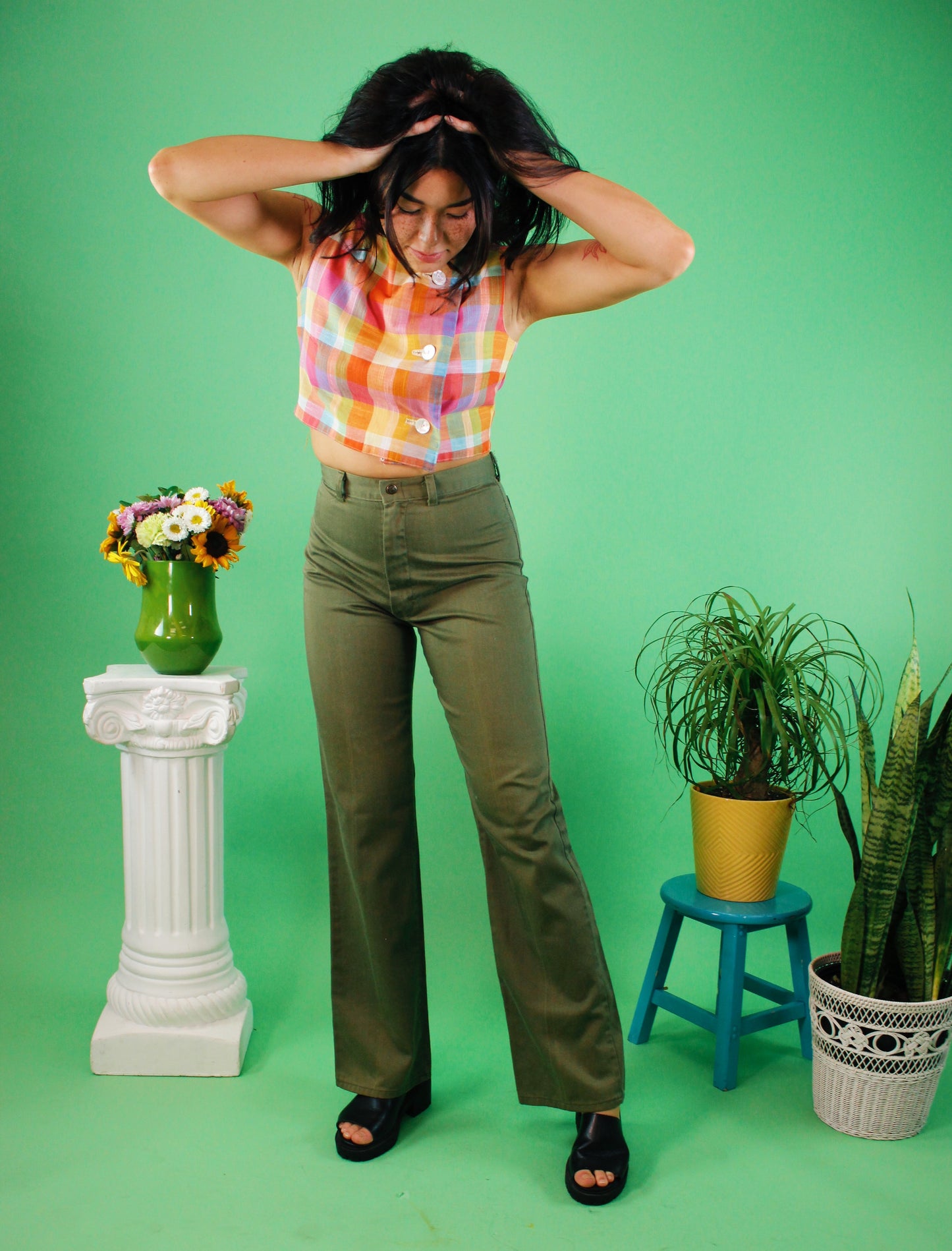 1960s/70s Giraffe Camp Pant